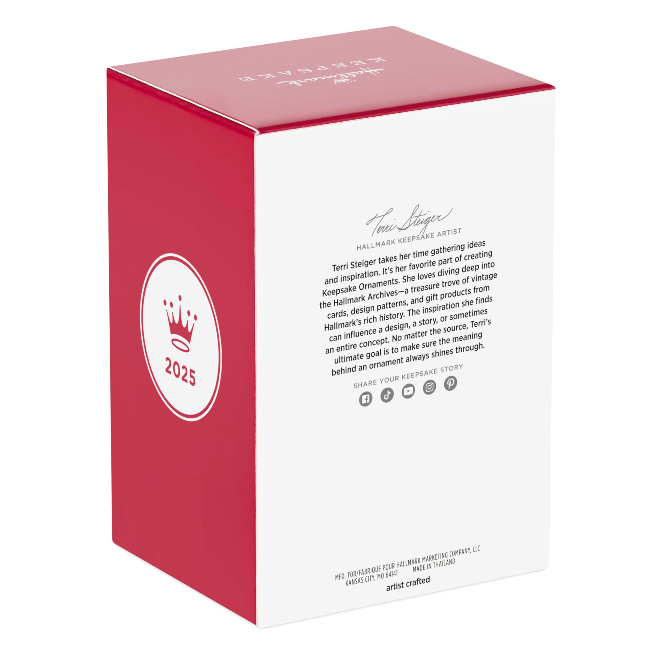 Angel of Exultation 2025 Hallmark Christmas Ornament