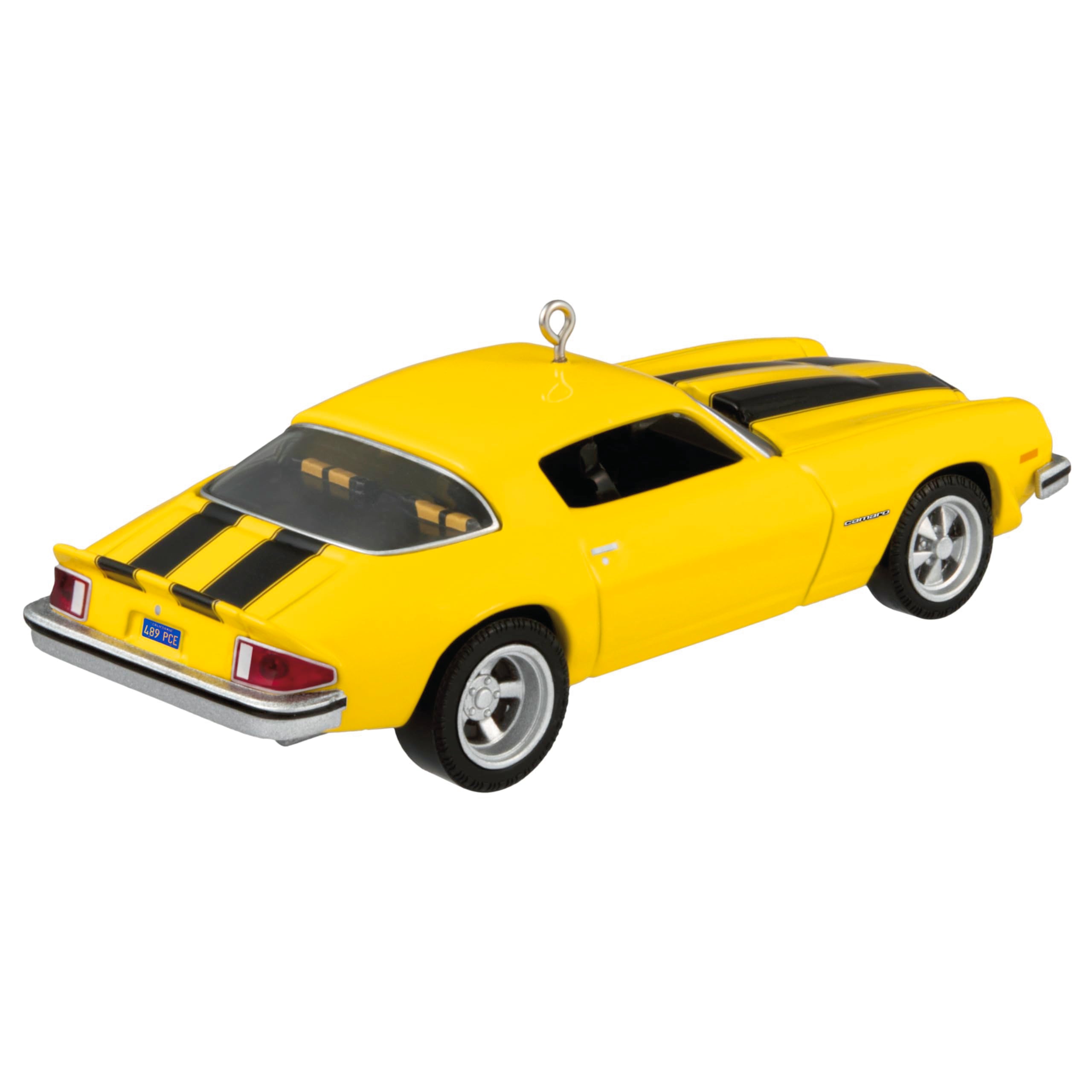 1976 Chevrolet Camaro Bumblebee Transformers The Cars' The Star 2025 Hallmark Christmas Ornament