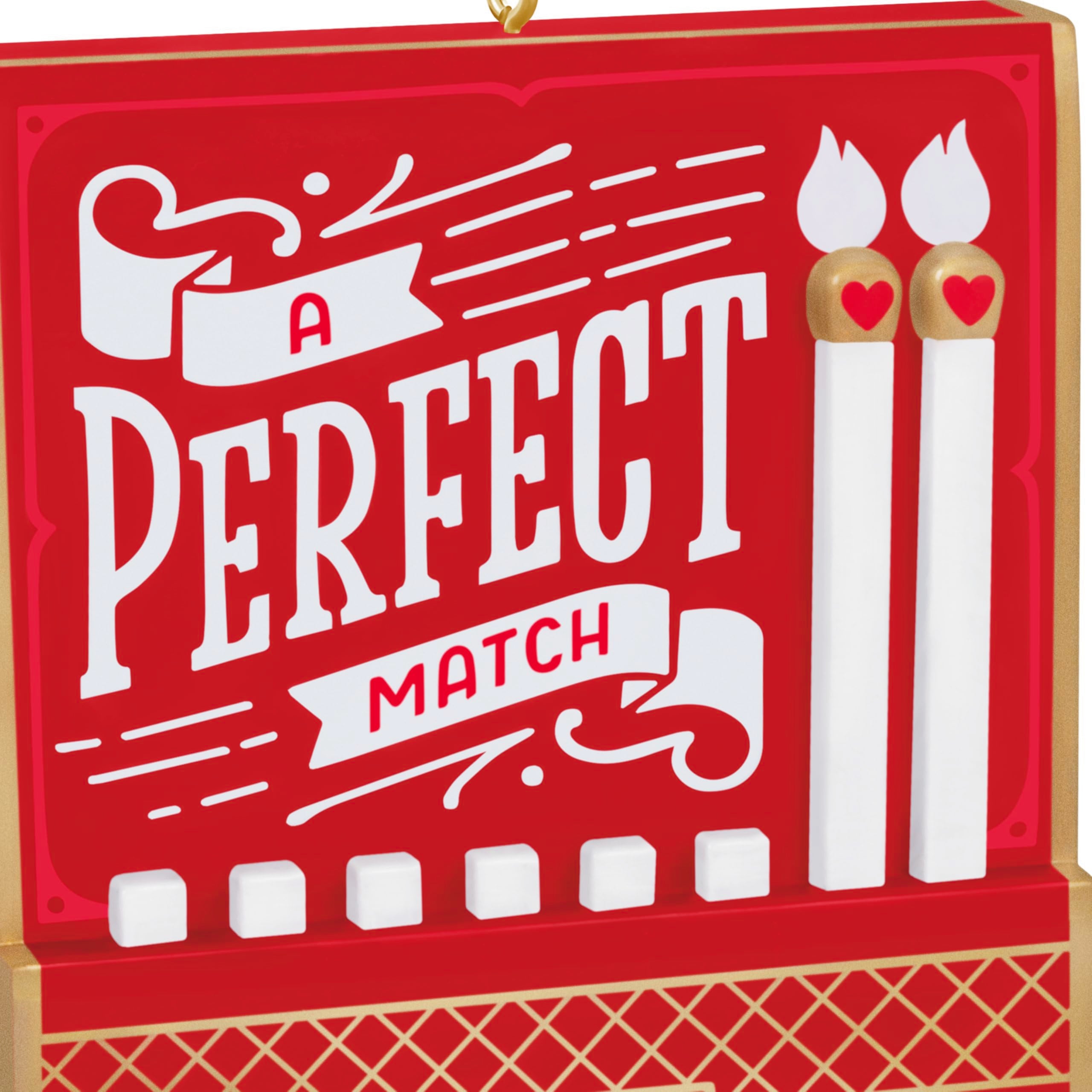 A Perfect Match 2025 Hallmark Christmas Ornament