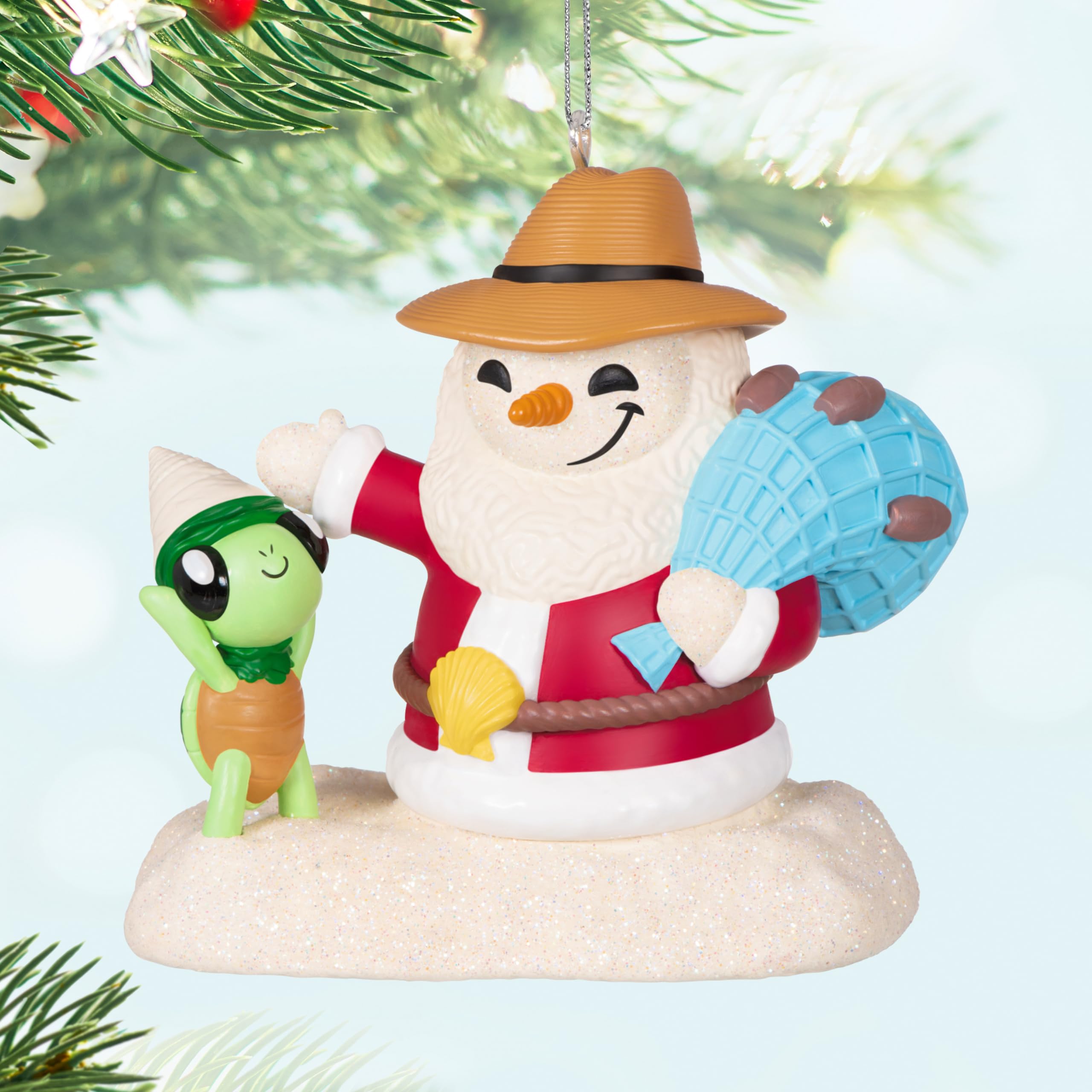 Hallmark Keepsake Christmas Ornament 2024, Sandal the Sandman, Snowman Collectors Gifts
