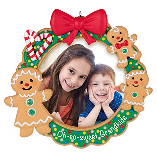 Hallmark Keepsake Christmas Ornament 2023, Oh-So-Sweet Grandkids Photo Frame