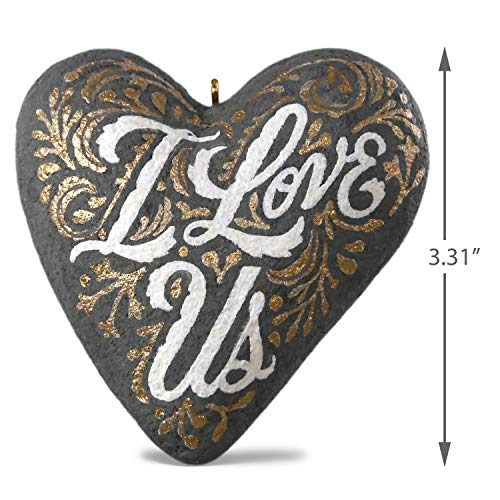 Hallmark Keepsake Christmas Ornament 2019 I Love Us Heart