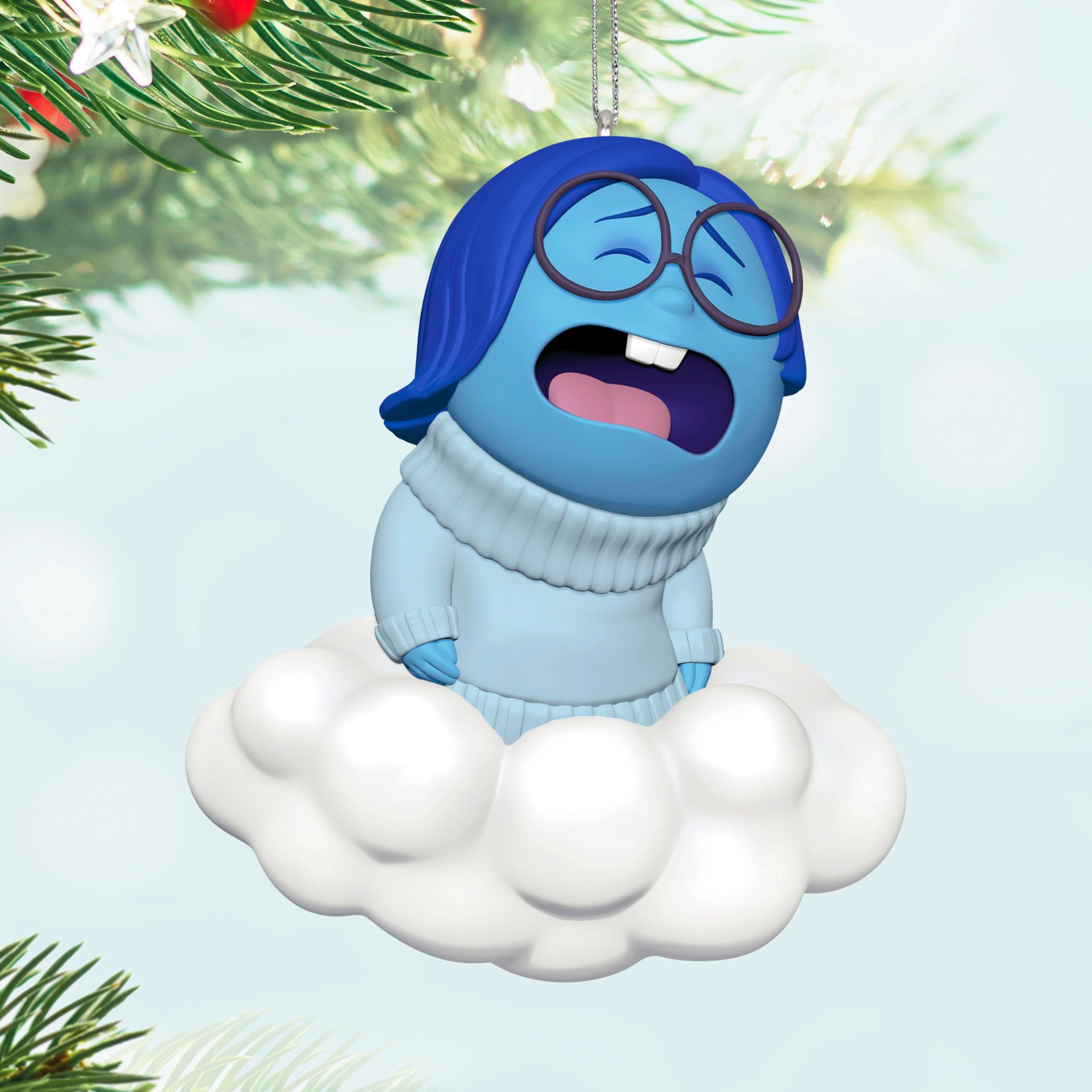 Sadness, Disney and Pixar Inside Out 10th Anniversary 2025 Hallmark Keepsake Christmas Ornament