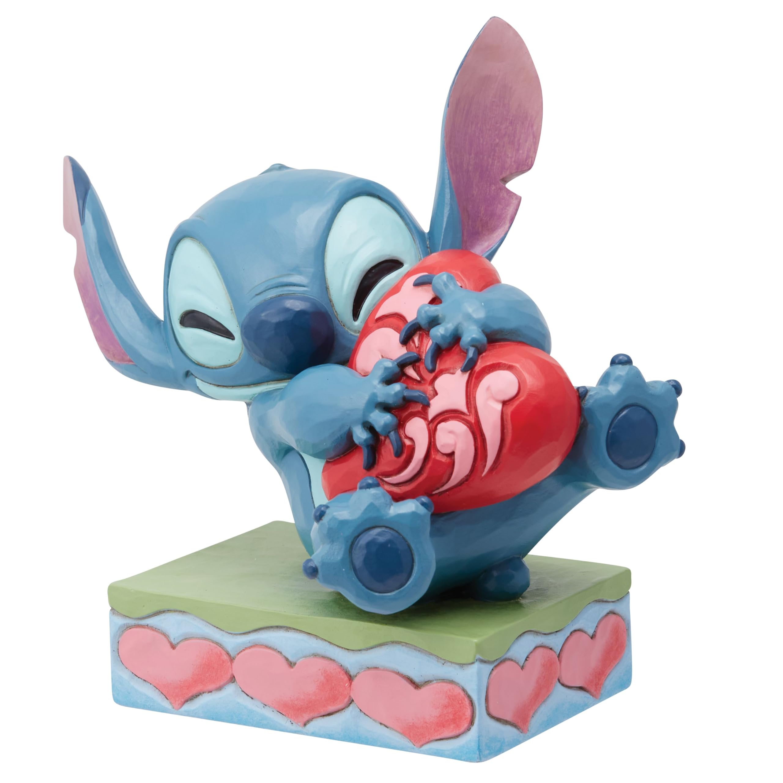 Stitch Hugging Heart