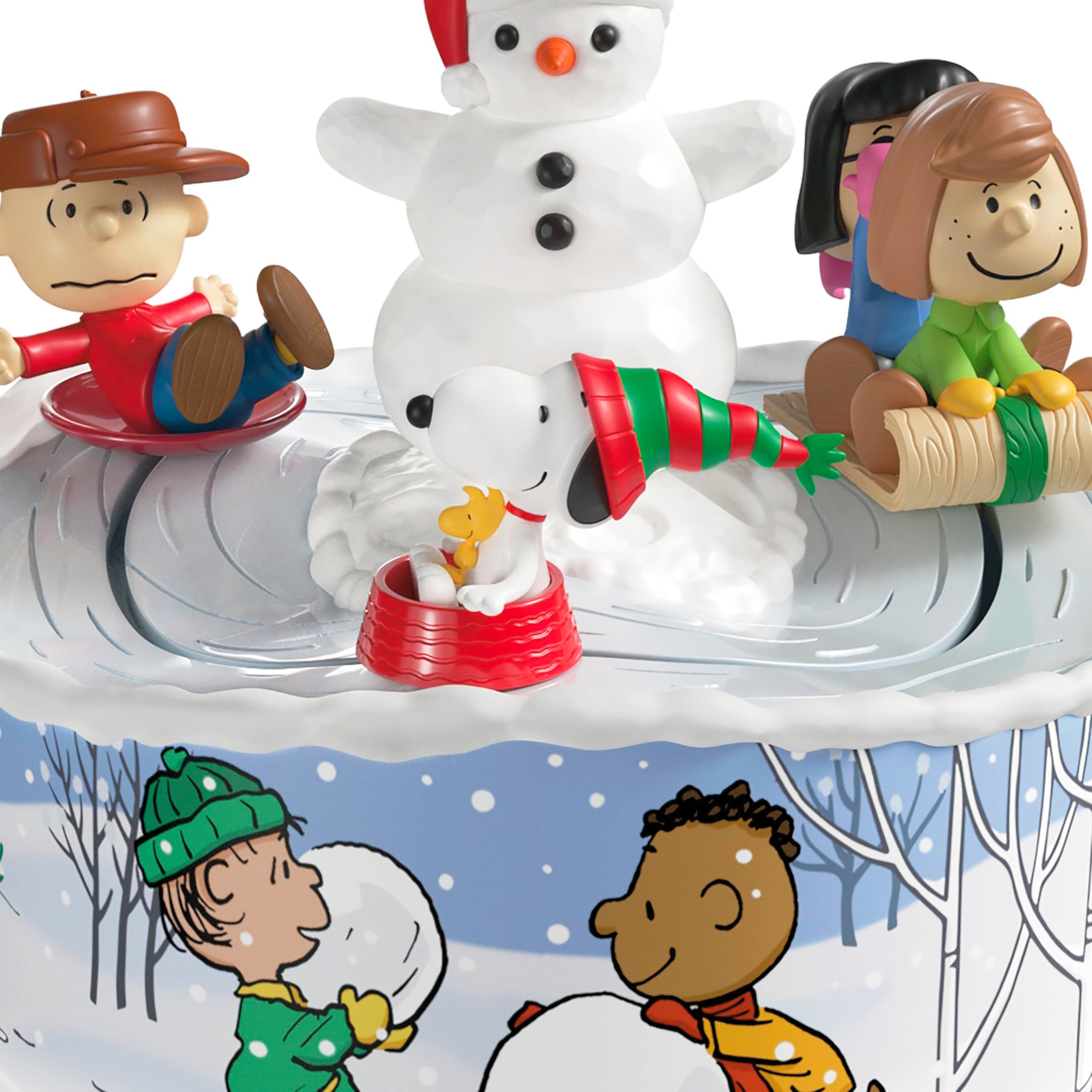 Let's Go Sledding! The Peanuts Gang, 2025 Hallmark Keepsake Christmas Ornament