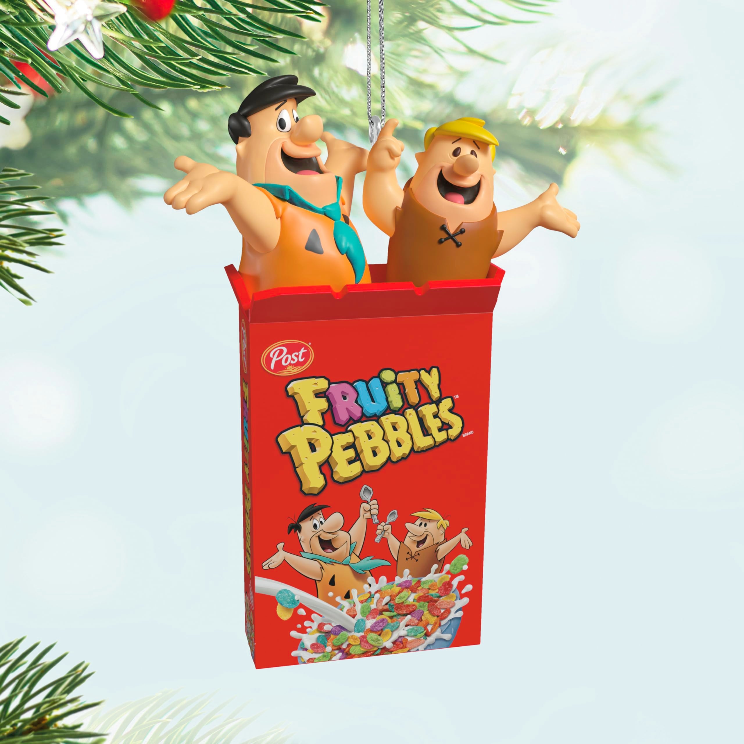 Fruity Pebbles The Flintstones 2025 Hallmark Keepsake Christmas Ornament