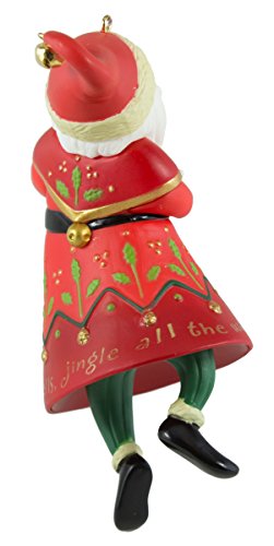 Hallmark Keepsake Ornament Jingle All The Way Santa 2016
