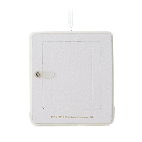 Hallmark Keepsake 2016 "Wedding Day" Dated Picture Frame Holiday Ornament