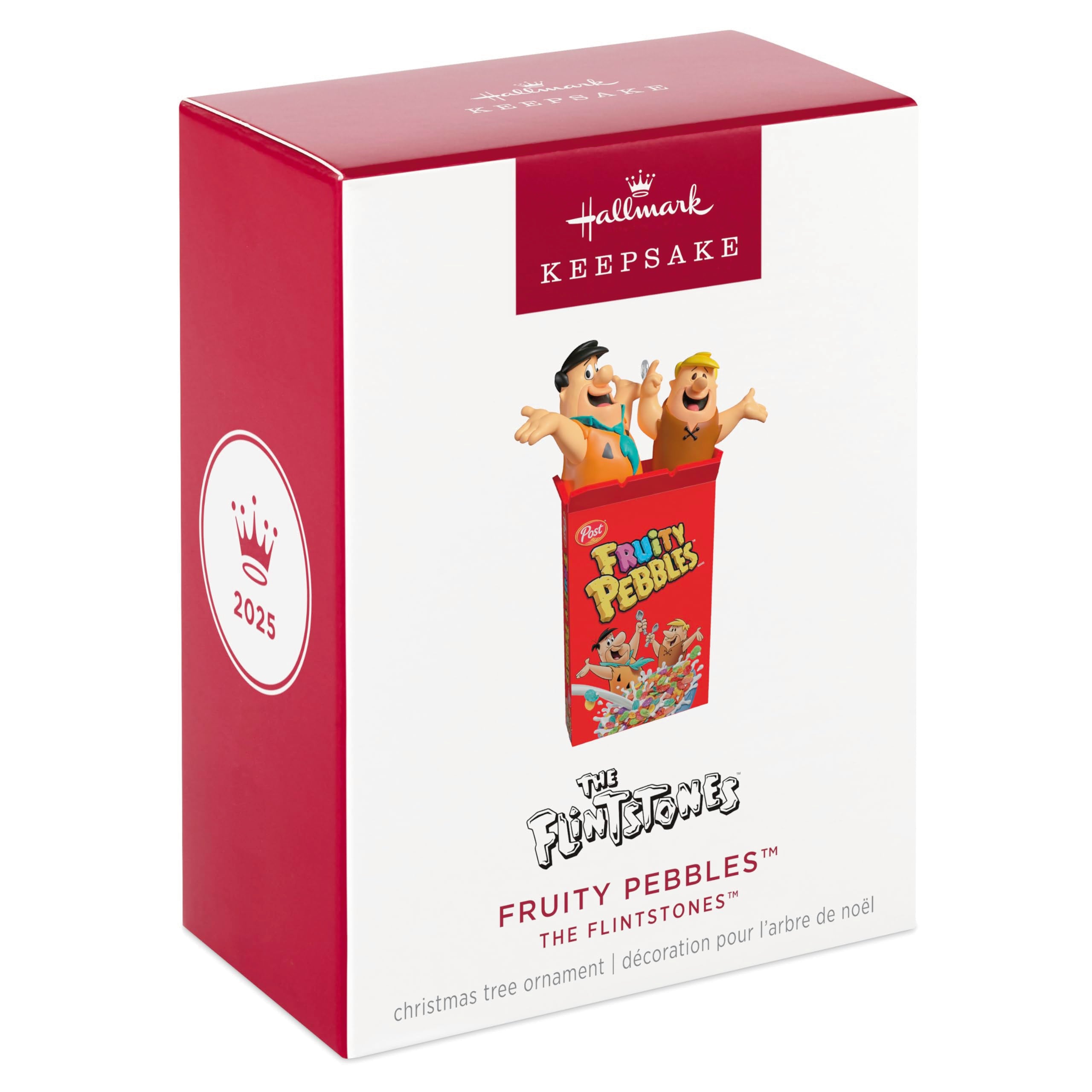 Fruity Pebbles The Flintstones 2025 Hallmark Keepsake Christmas Ornament