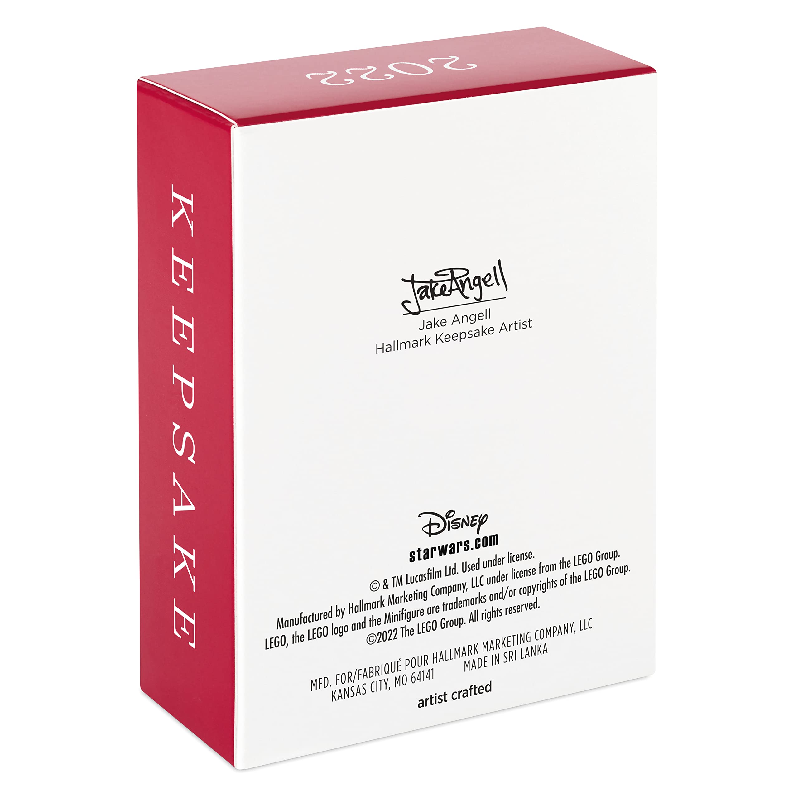 Hallmark Keepsake Miniature Christmas Ornament 2022, BB-8 Star Wars Lego Minifigure