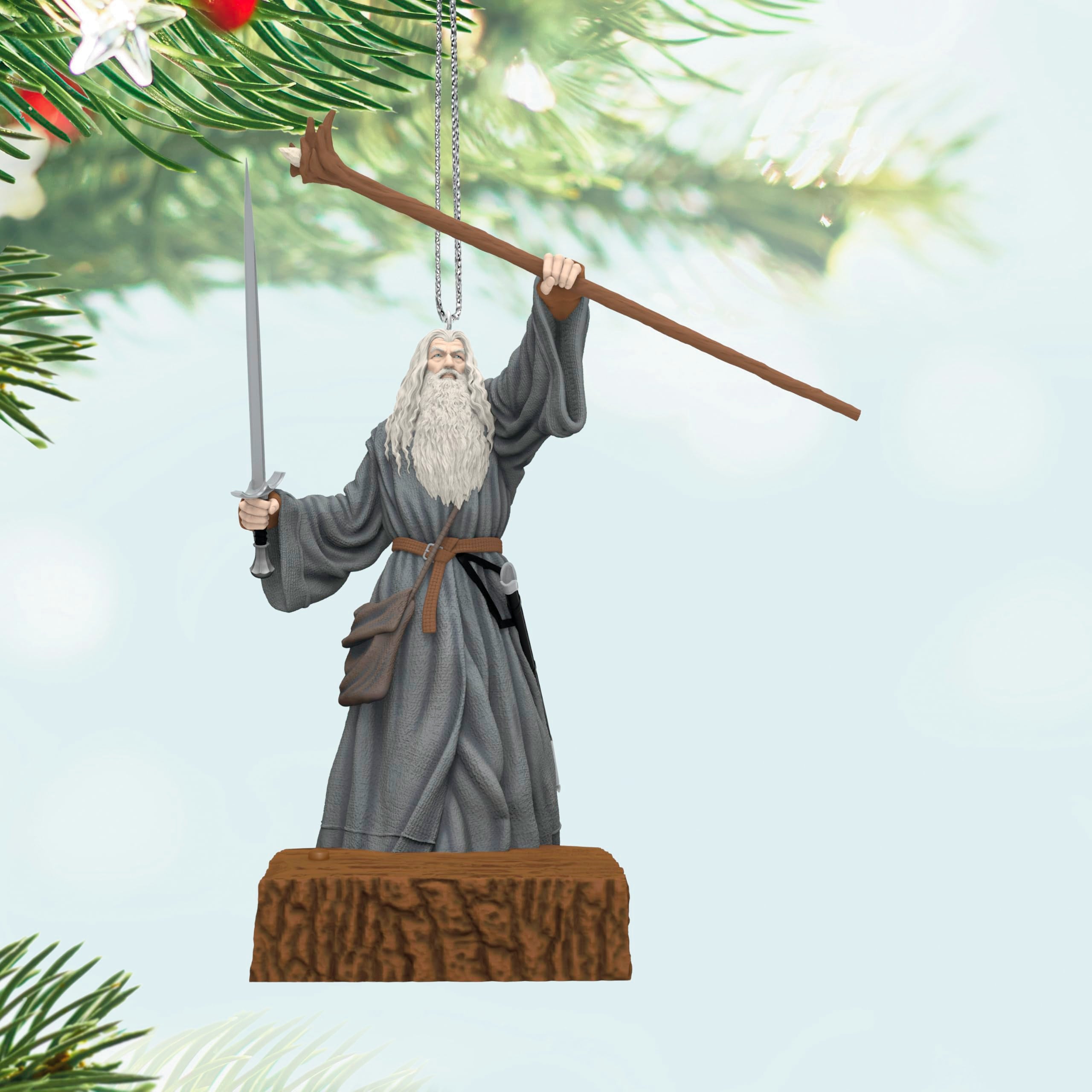Gandalf the Grey, The Lord of the Rings 2025 Hallmark Keepsake Christmas Ornament