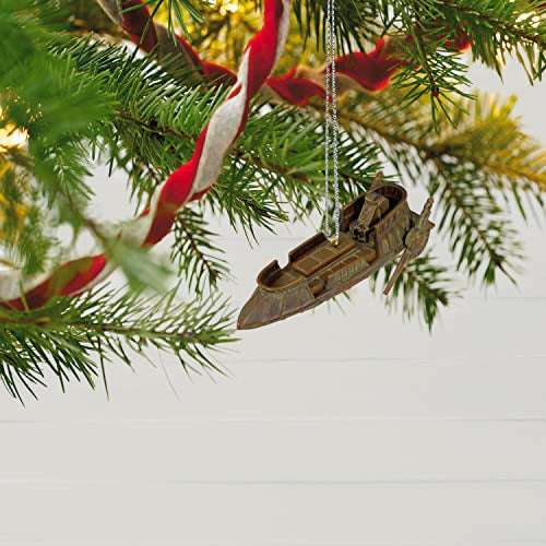 Hallmark Keepsake Christmas Ornament 2023, Star Wars: Return of The Jedi Desert Skiff, Gifts for Star Wars Fans