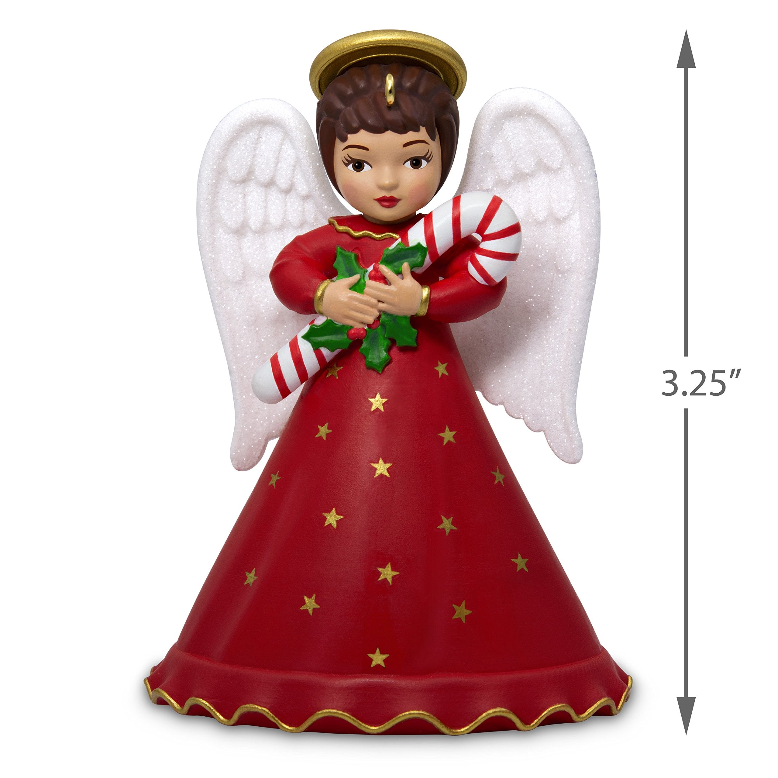 Hallmark Keepsake Christmas Ornament 2018 Year Dated Heirloom, Vintage Angels