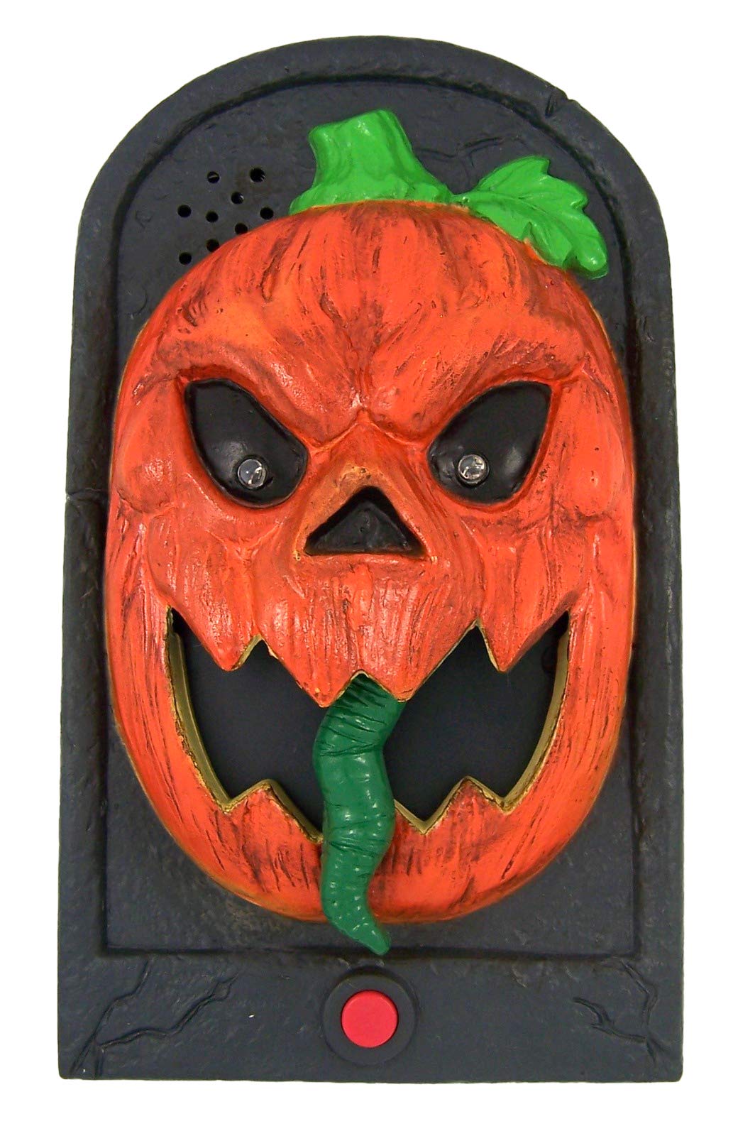 Halloween Scary Pumpkin Jack O' Lantern Doorbell Decoration