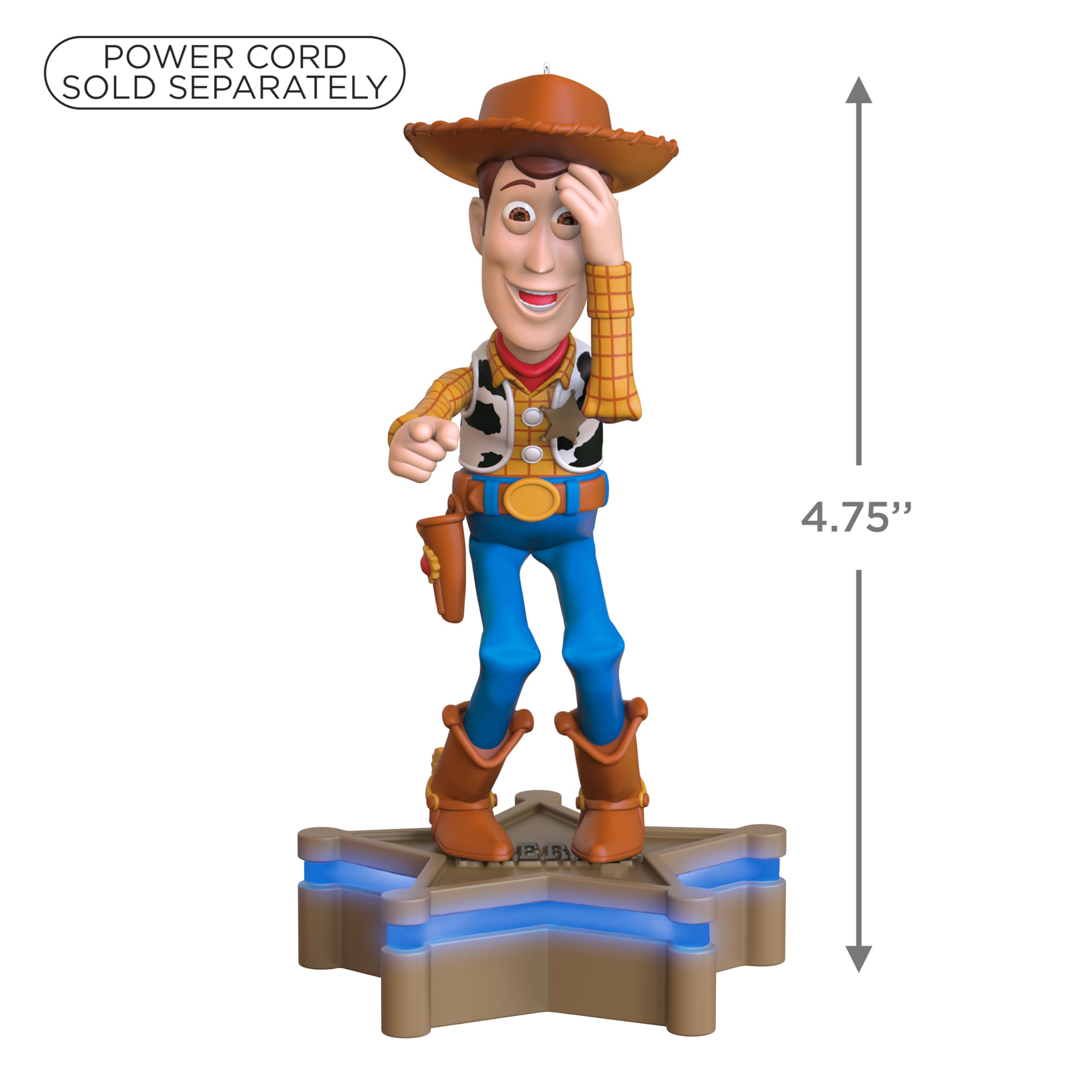 Sheriff Woody Disney and Pixar Toy Story Collection, 2025 Hallmark Keepsake Christmas Ornaments