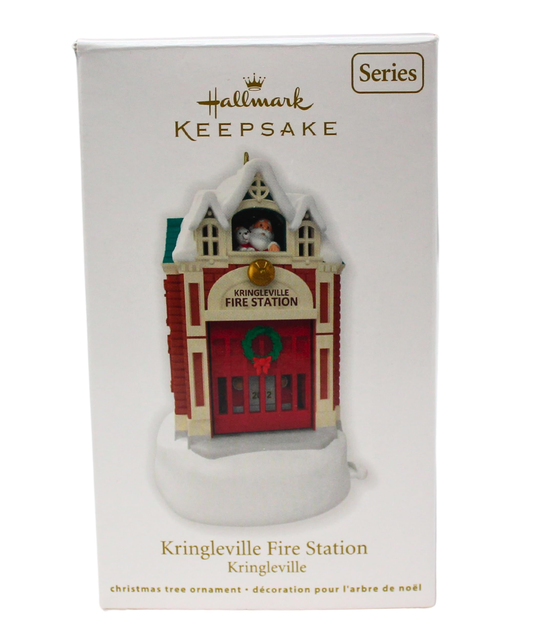 Hallmark Keepsake Ornament Kringleville Fire Station 2012