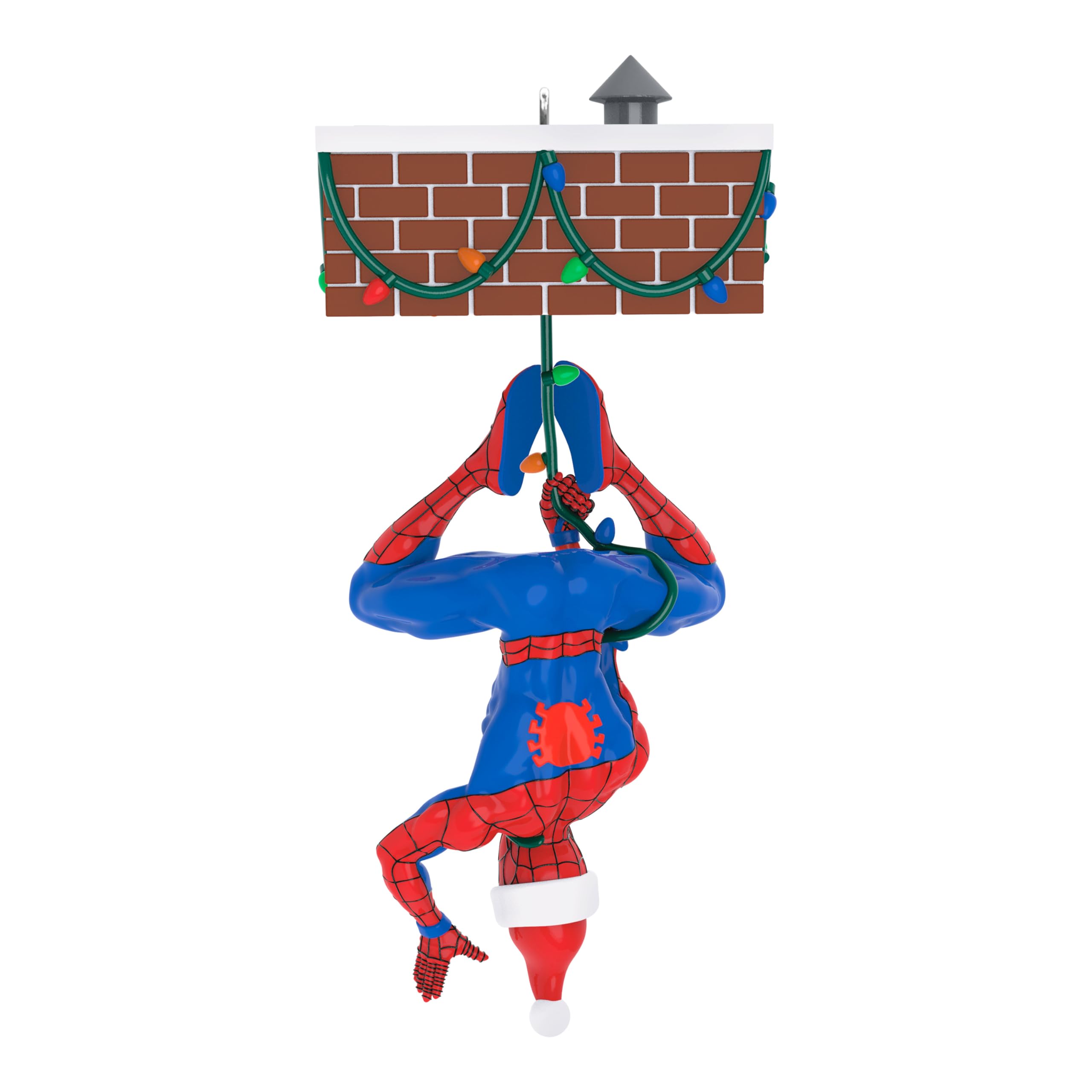 Spider-Man Peekbuster 2025 Hallmark Keepsake Christmas Ornament