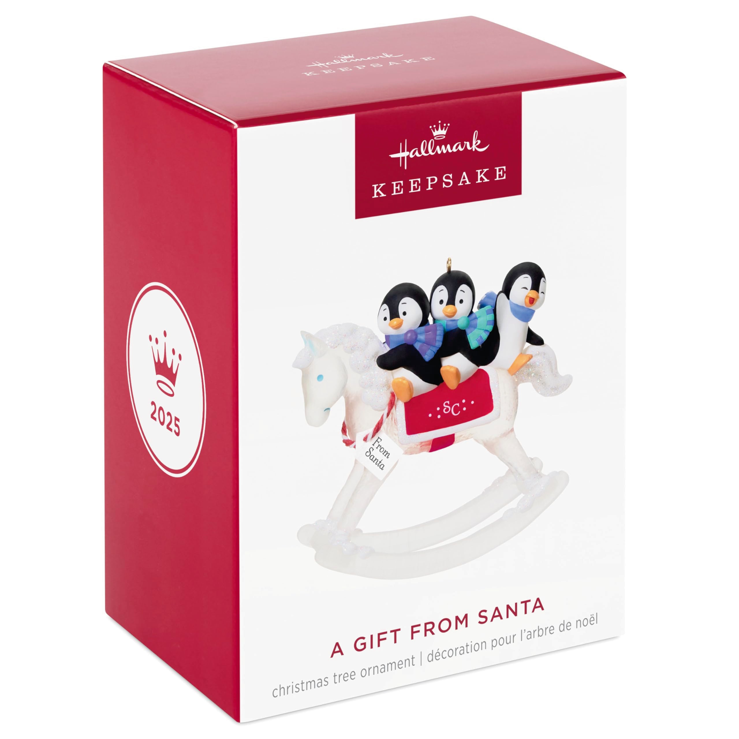 A Gift From Santa 2025 Hallmark Christmas Ornament