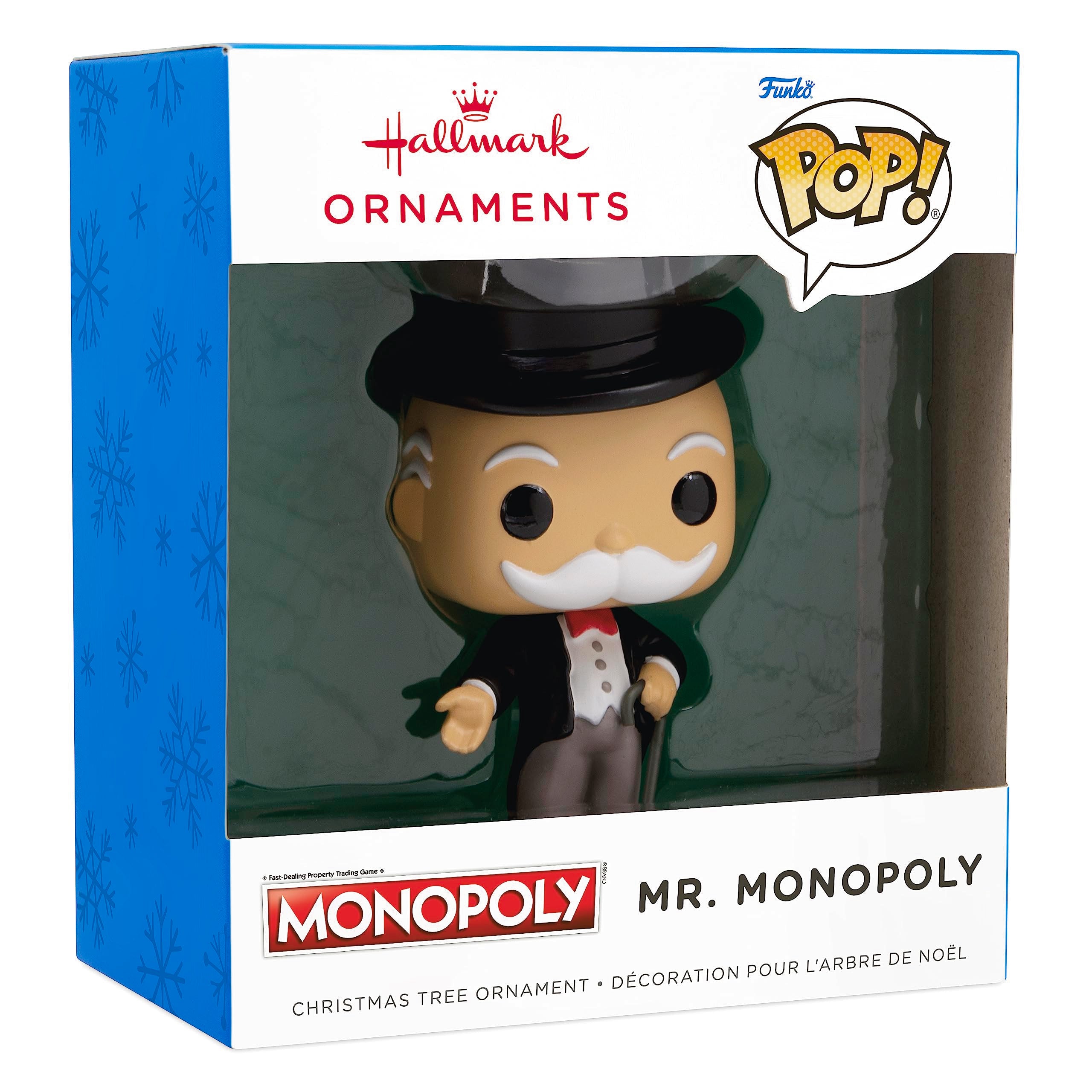 Hallmark Hasbro Mr. Monopoly Funko POP! Christmas Ornament