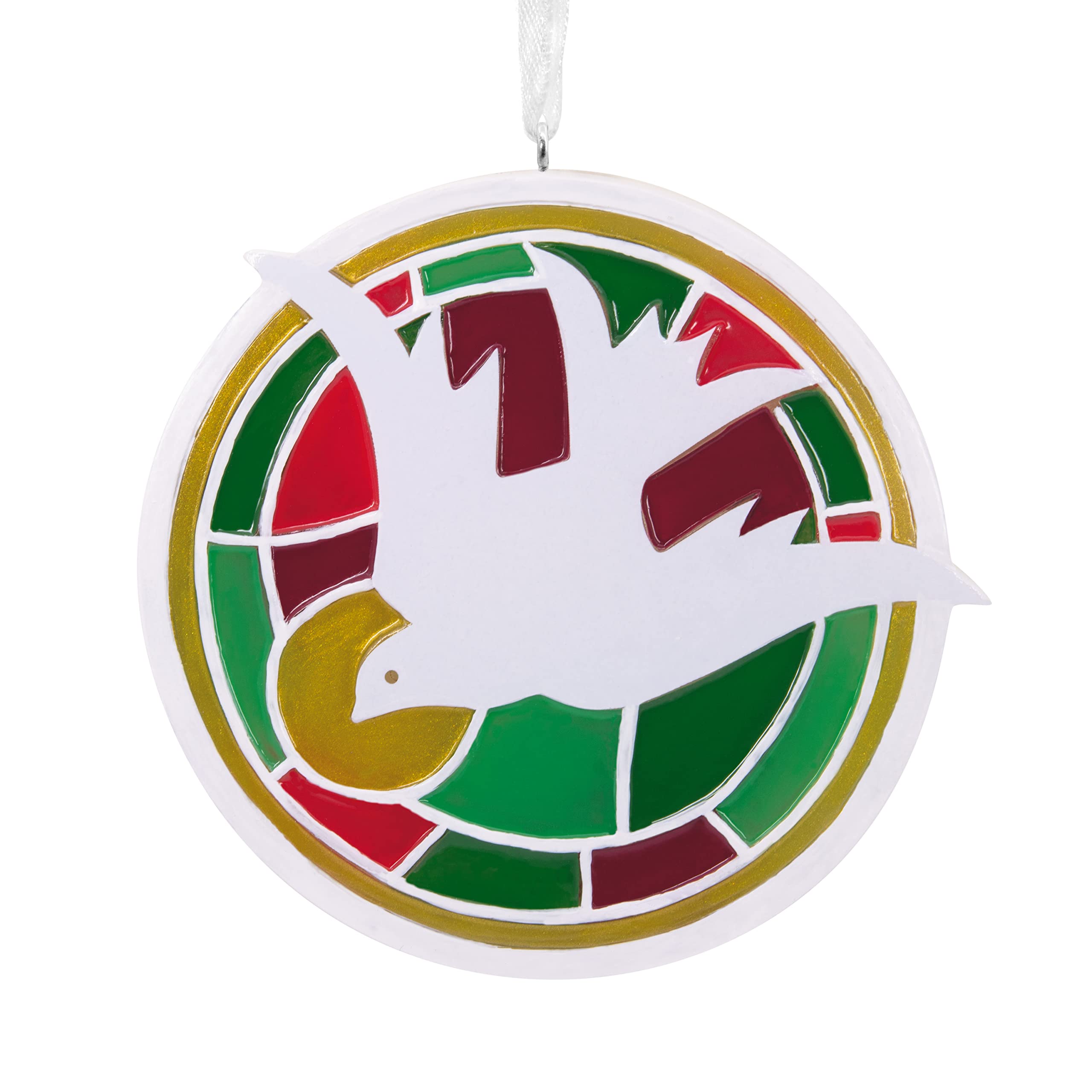 Hallmark Vida Dove "STAINED GLASS DOVE" Ornament (0001HDA1579)
