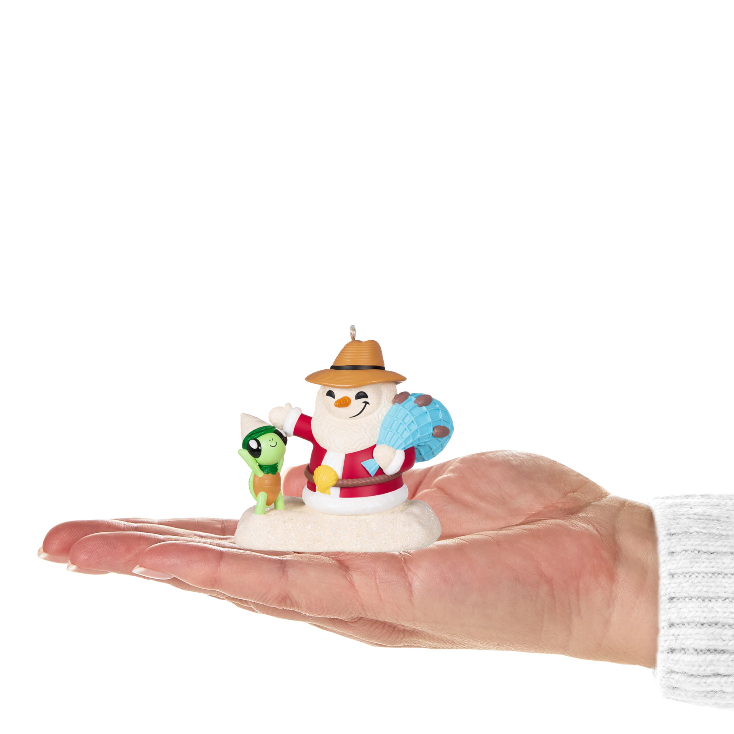 Hallmark Keepsake Christmas Ornament 2024, Sandal the Sandman, Snowman Collectors Gifts
