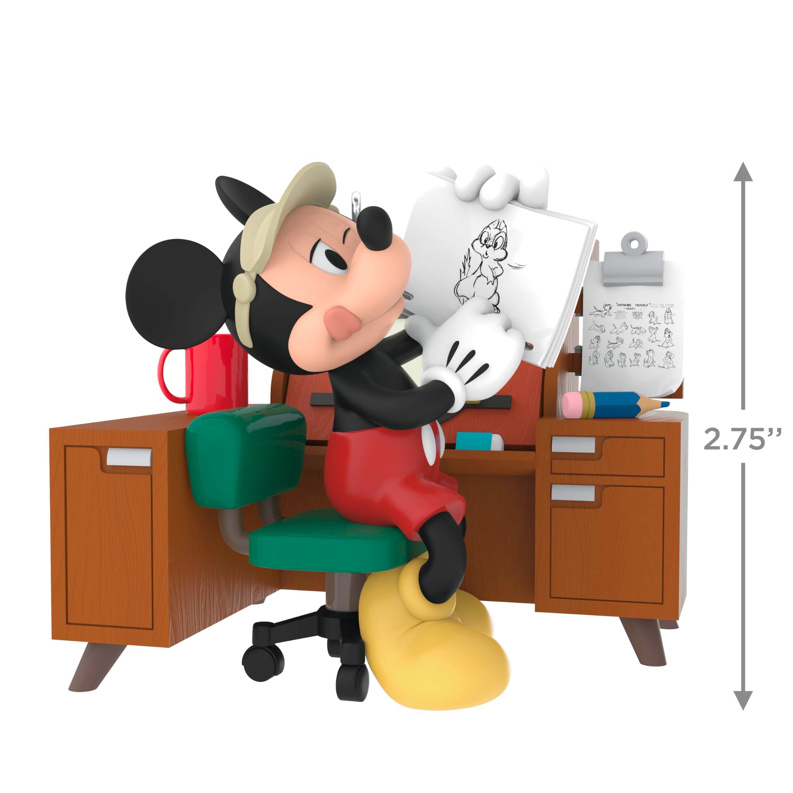 From Sketch to Screen 2025 Hallmark Keepsake Christmas Ornament, Disney Mickey Mouse