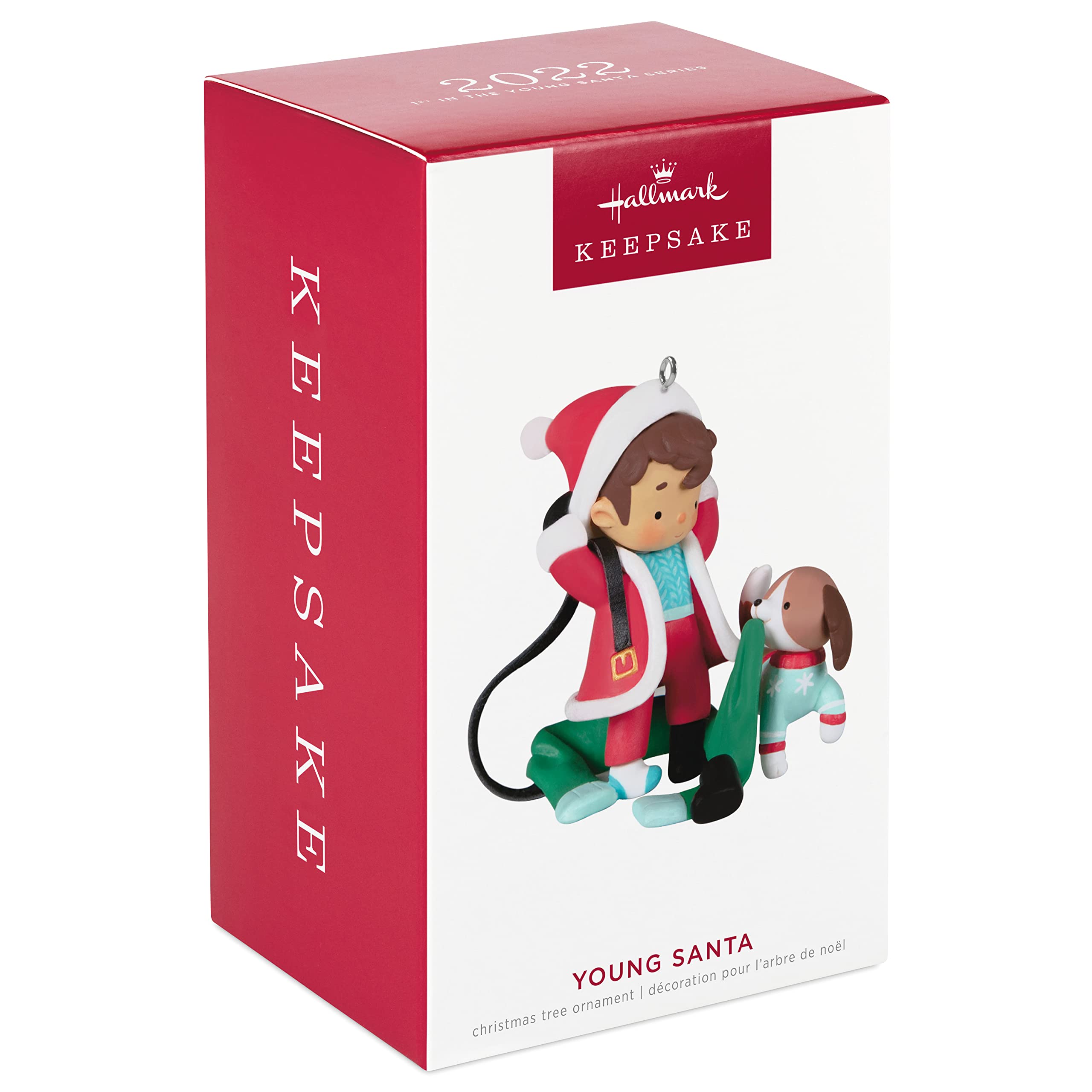 Hallmark 2022 Young Santa First in Series Christmas Ornament New With Box