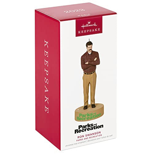 Hallmark Keepsake Christmas Ornament 2023, Parks and Recreation Ron Swanson Ornament with Sound