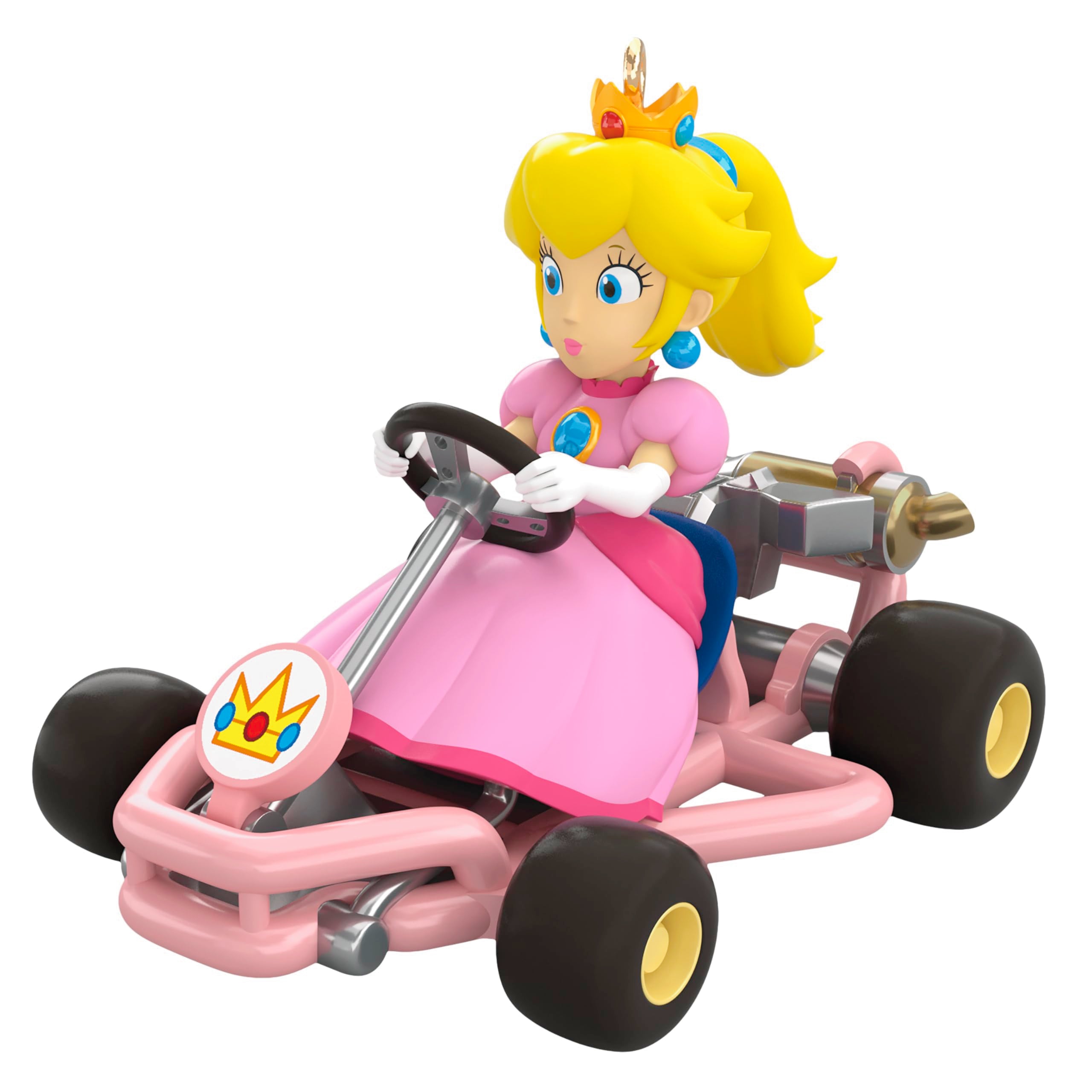 Princess Peach Mario Kart 2025 Hallmark Keepsake Christmas Ornament