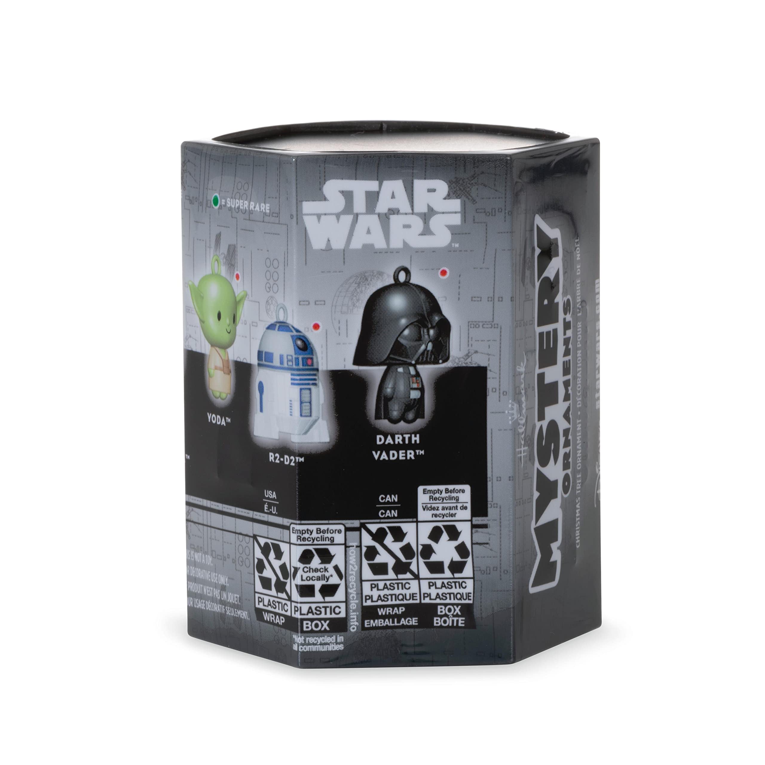 Hallmark Star Wars Set 1 Mystery Christmas Ornaments