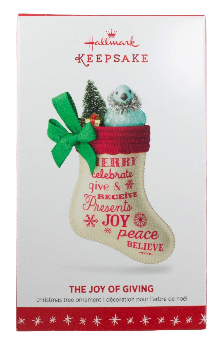 Hallmark Keepsake Ornament The Joy of Giving 2016