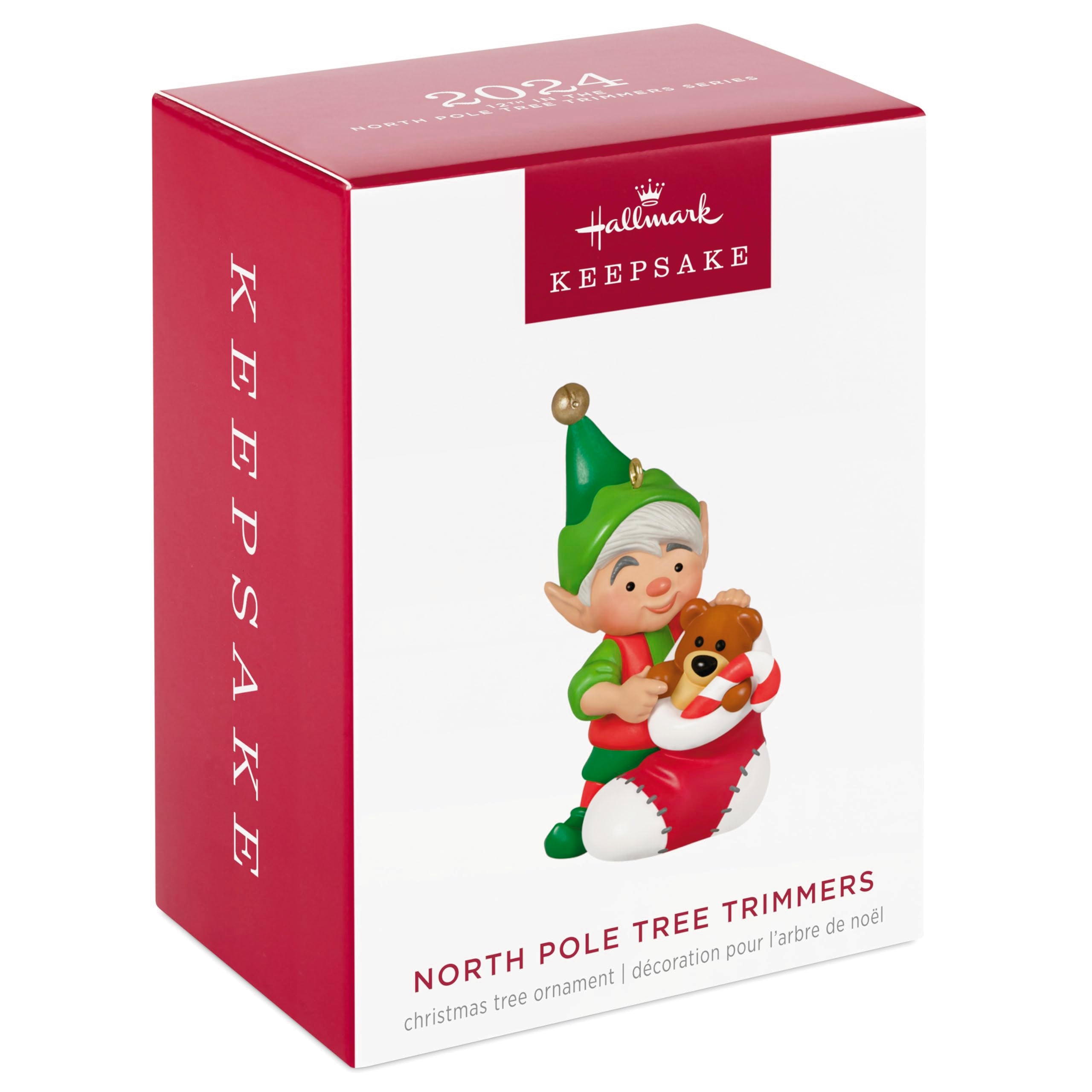 Hallmark Keepsake Christmas Ornament 2024, North Pole Tree Trimmers, Gifts for Christmas Lovers