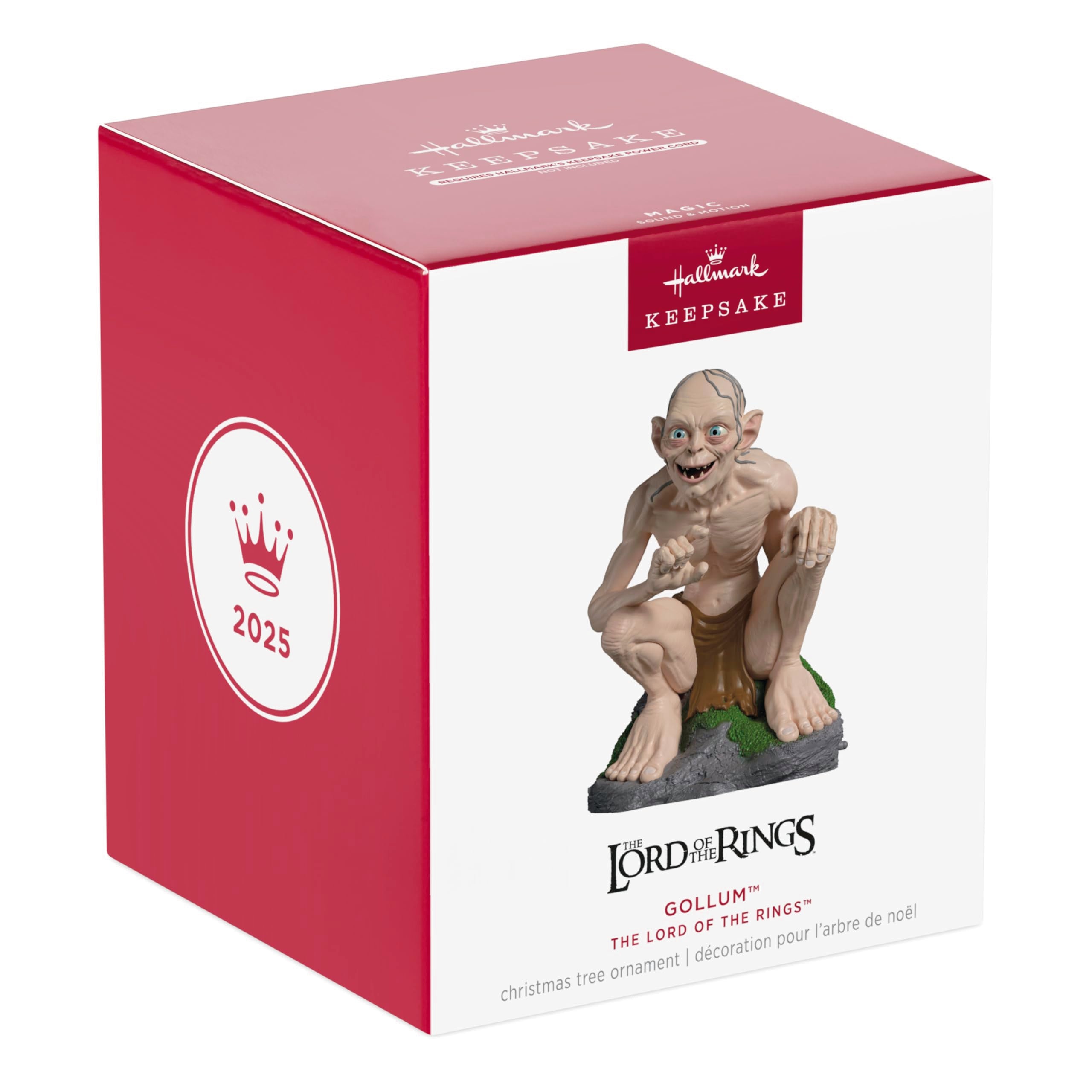 Gollum, The Lord of the Rings, 2025 Hallmark Keepsake Christmas Ornament