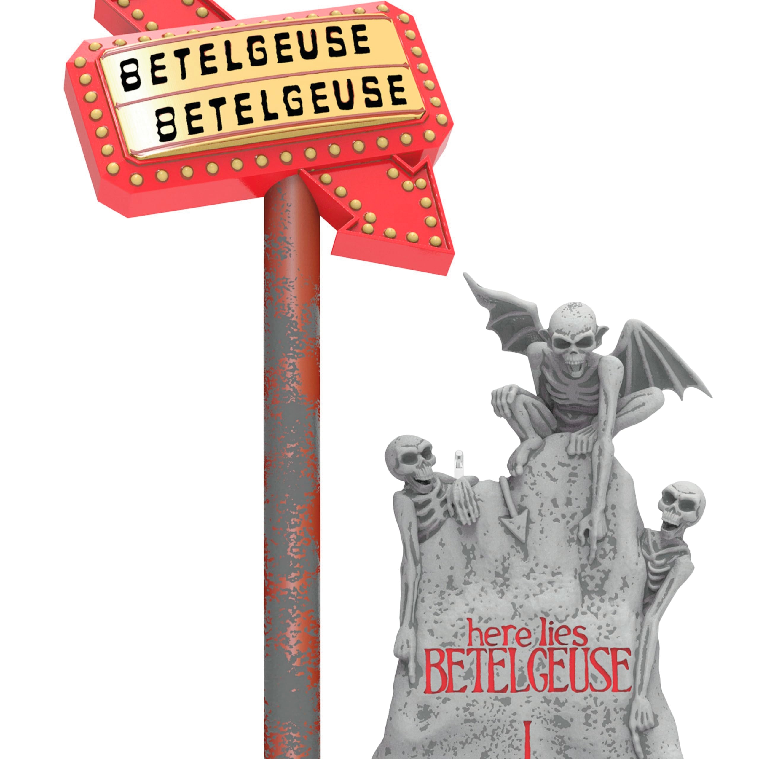 Here Lies Beetlejuice 2025 Hallmark Keepsake Christmas Ornament