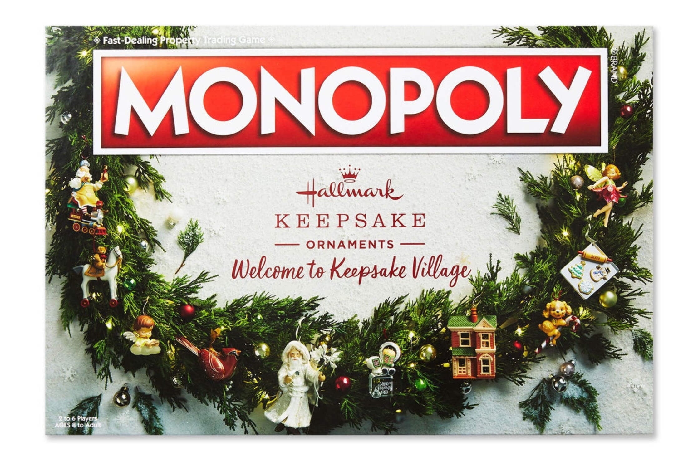 "Welcome to Keepsake Village" Hallmark Monopoly Board Game