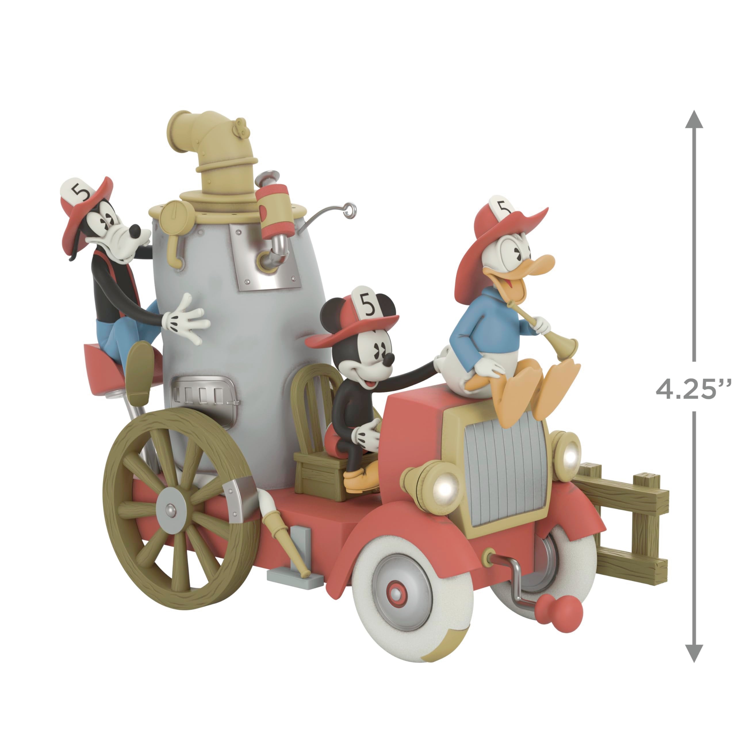 Firefighting Friends, Disney Mickey and Friends, 2025 Hallmark Keepsake Christmas Ornament