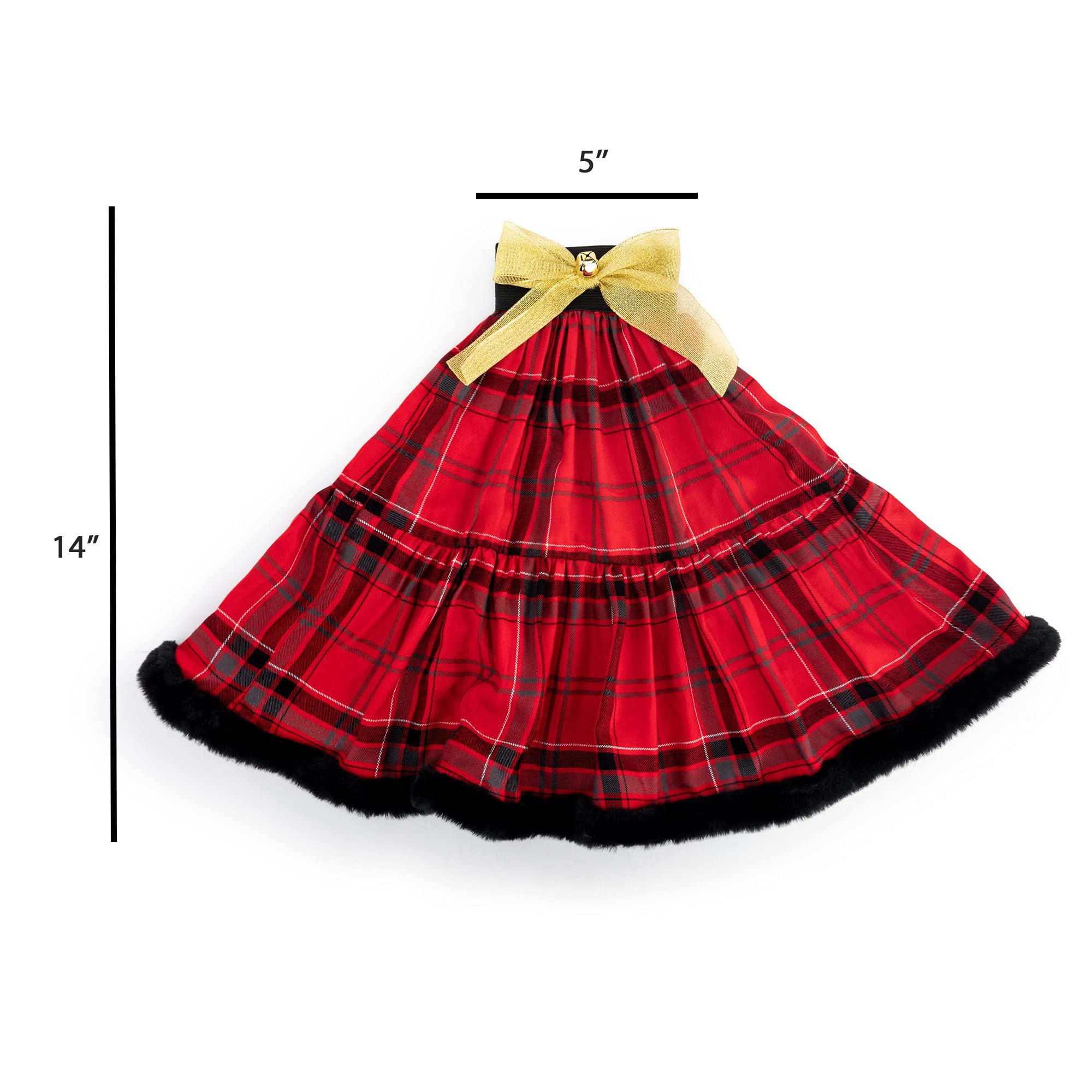 Plaid Tidings Jingaling Holiday Accessory