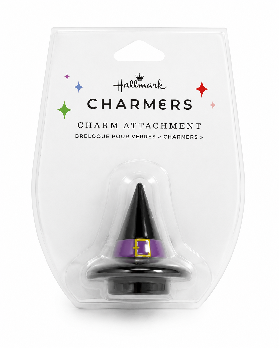 Witch's Hat Charmers Wine Glass Hallmark Charm Attachment