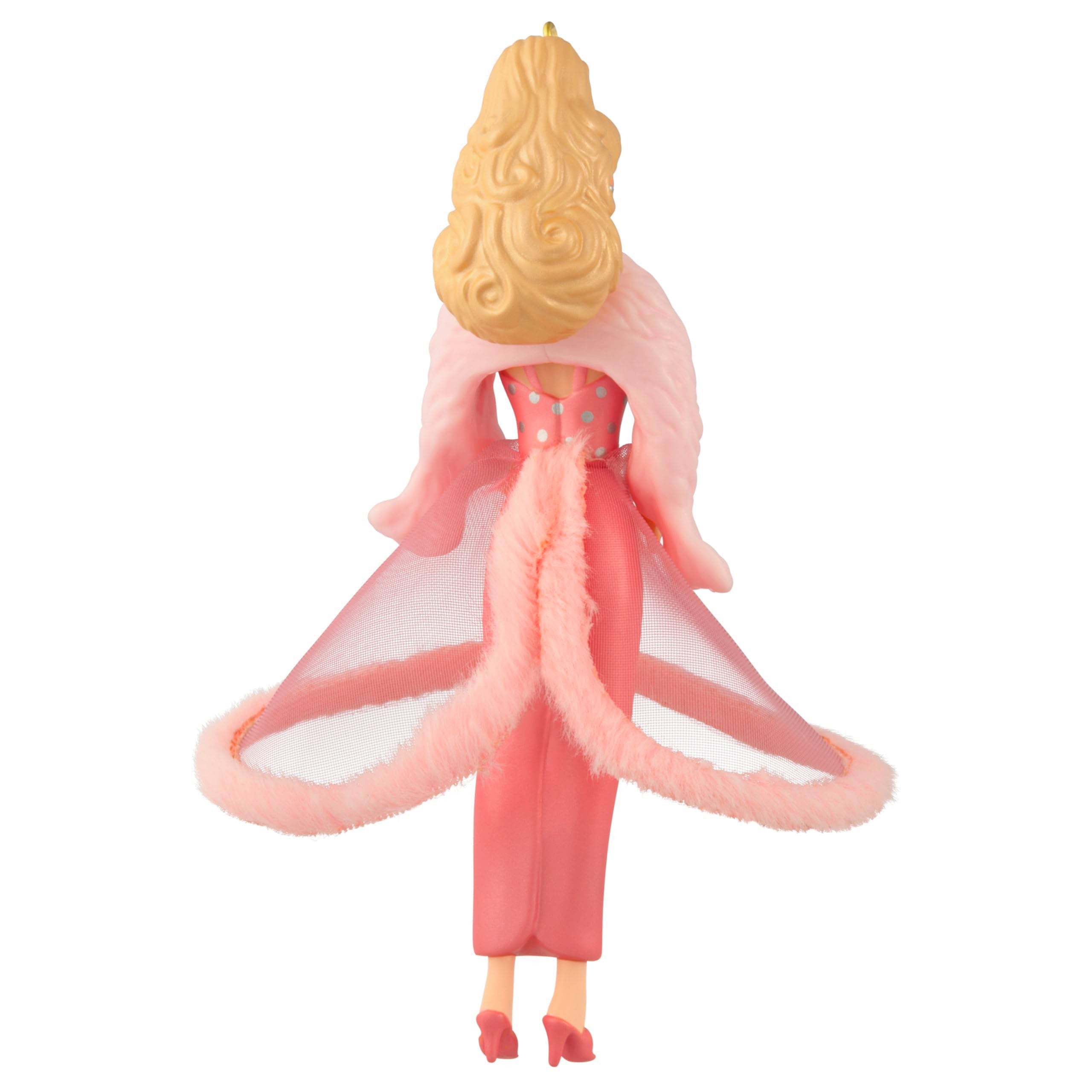 Pink & Pretty Barbie 2025 Hallmark Keepsake Christmas Barbie Ornament