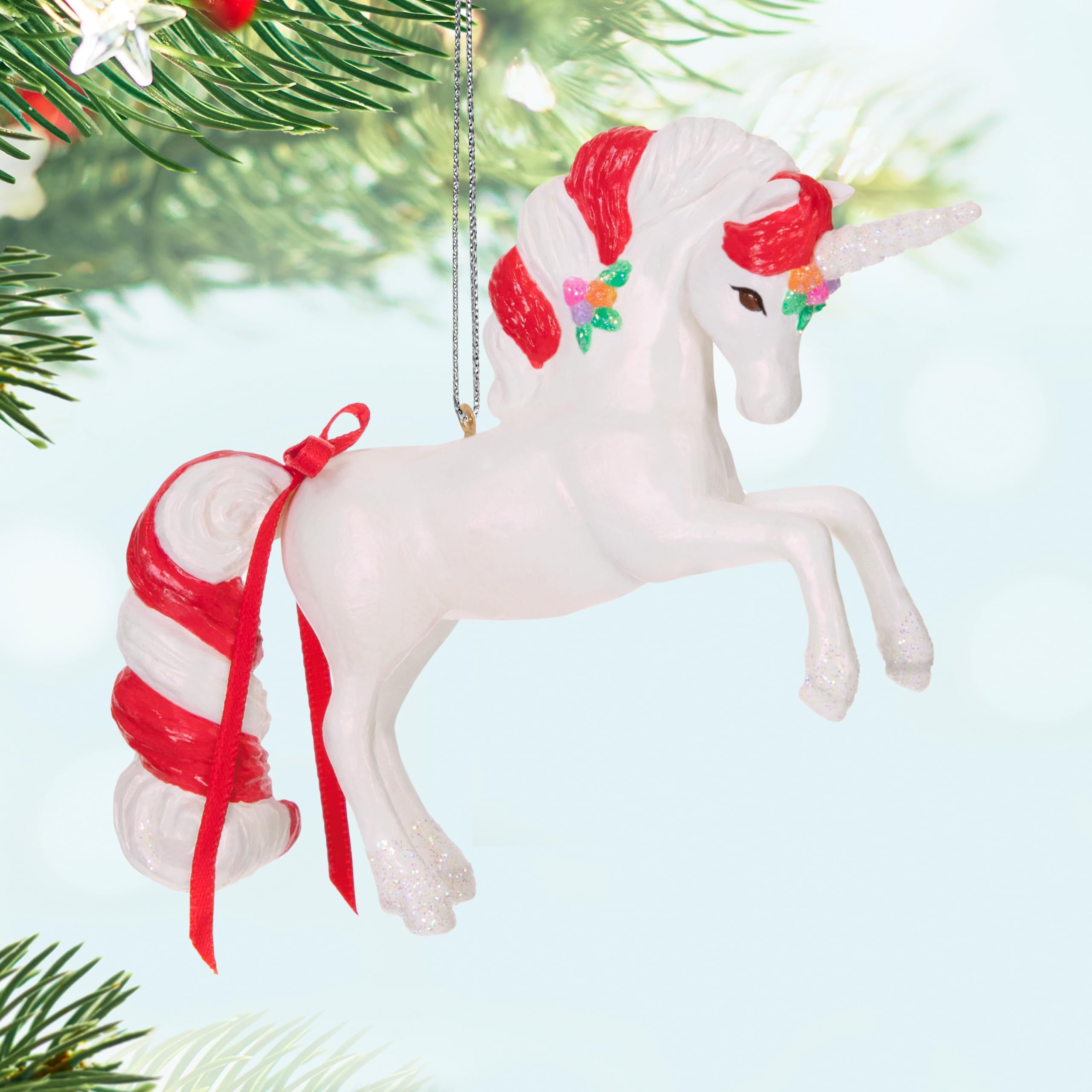 Hallmark Keepsake Christmas Ornament 2024, Sweet Unicorn, Gifts for Kids