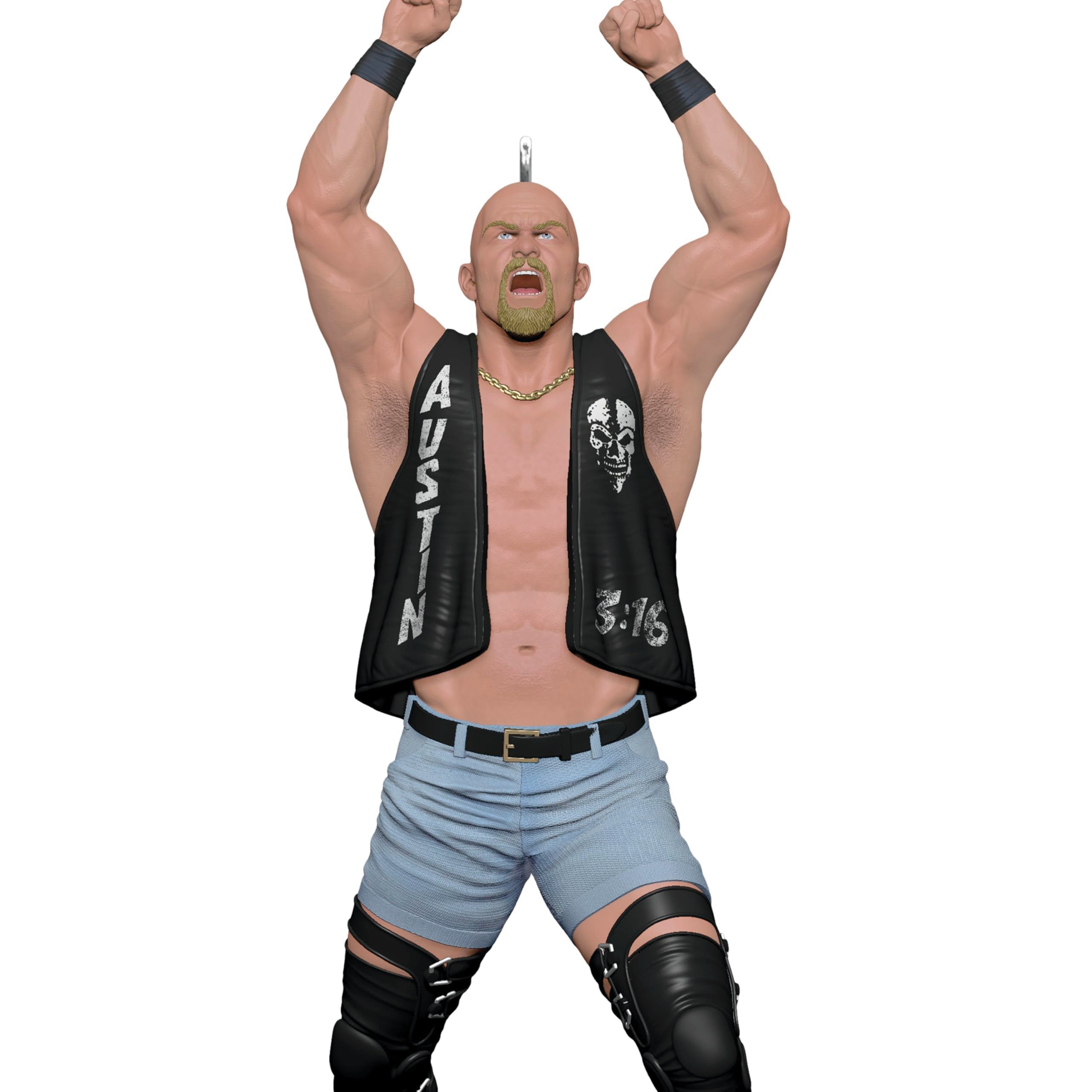 "Stone Cold" Steve Austin 2025 Hallmark Keepsake Christmas Ornament