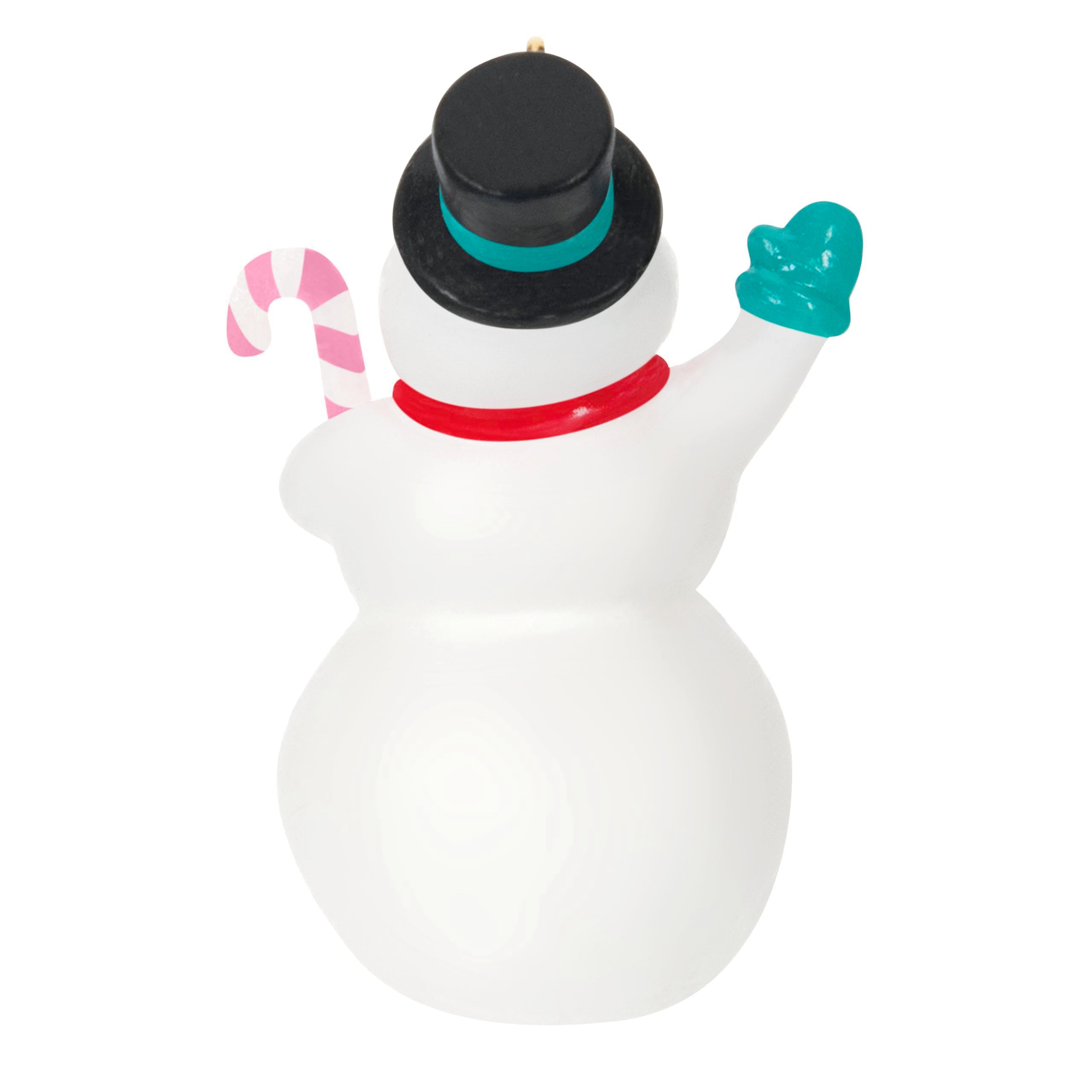 Hallmark Keepsake 1.45" Mini Christmas Ornament, Nostalgic Snowman, Snowman Collectors Gifts