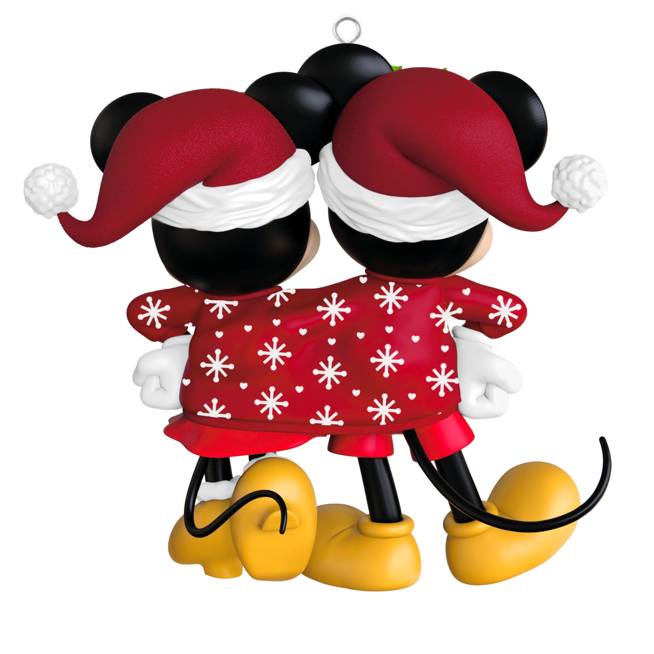 Sweater Sharing Sweethearts, Disney Mickey and Minnie, 2025 Hallmark Keepsake Christmas Ornament