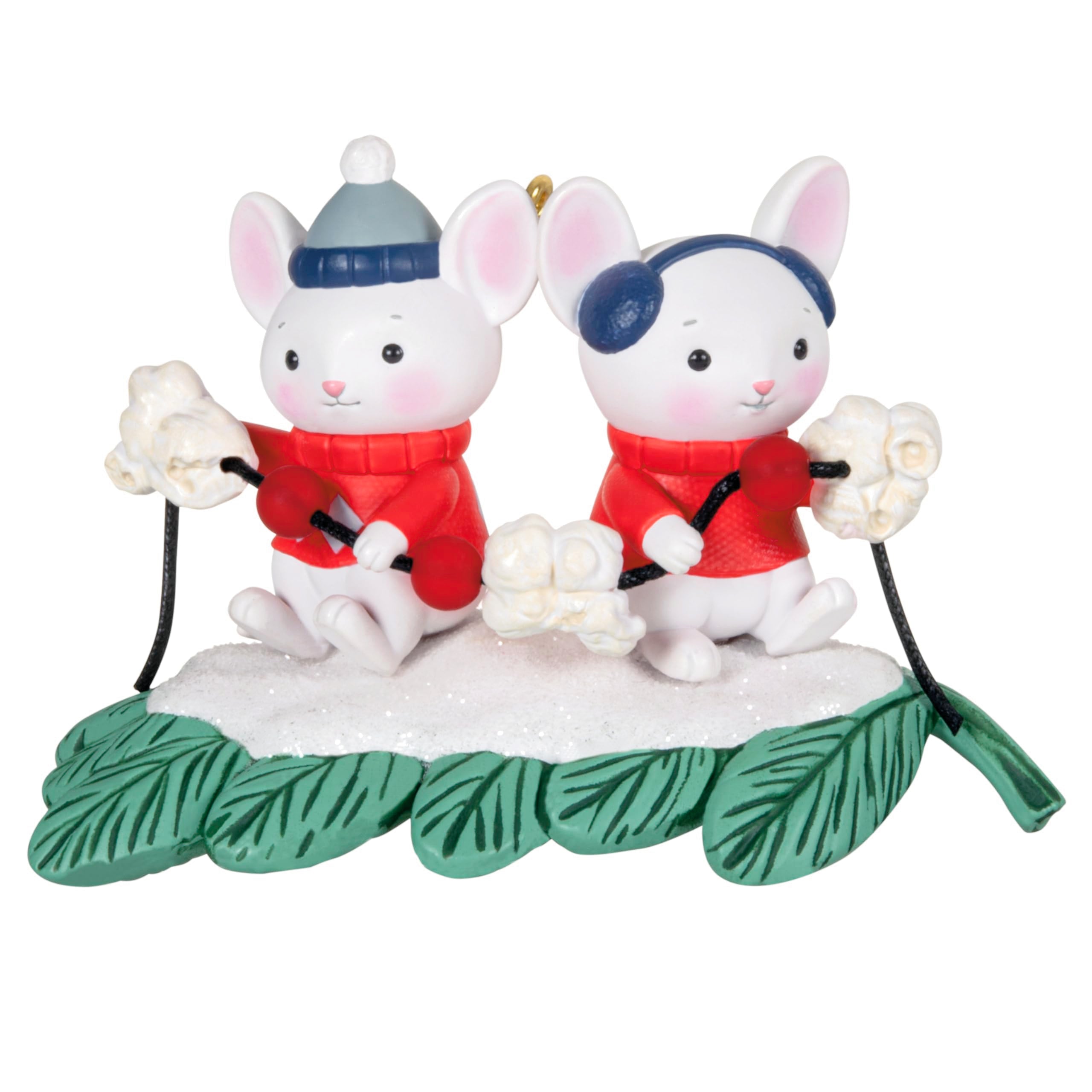 Hallmark Keepsake Christmas Ornament 2024, Merry Mice With Popcorn Garland, Family Gifts