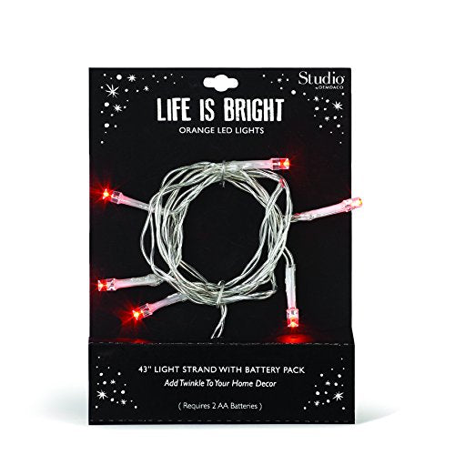 LED Orange String Lights