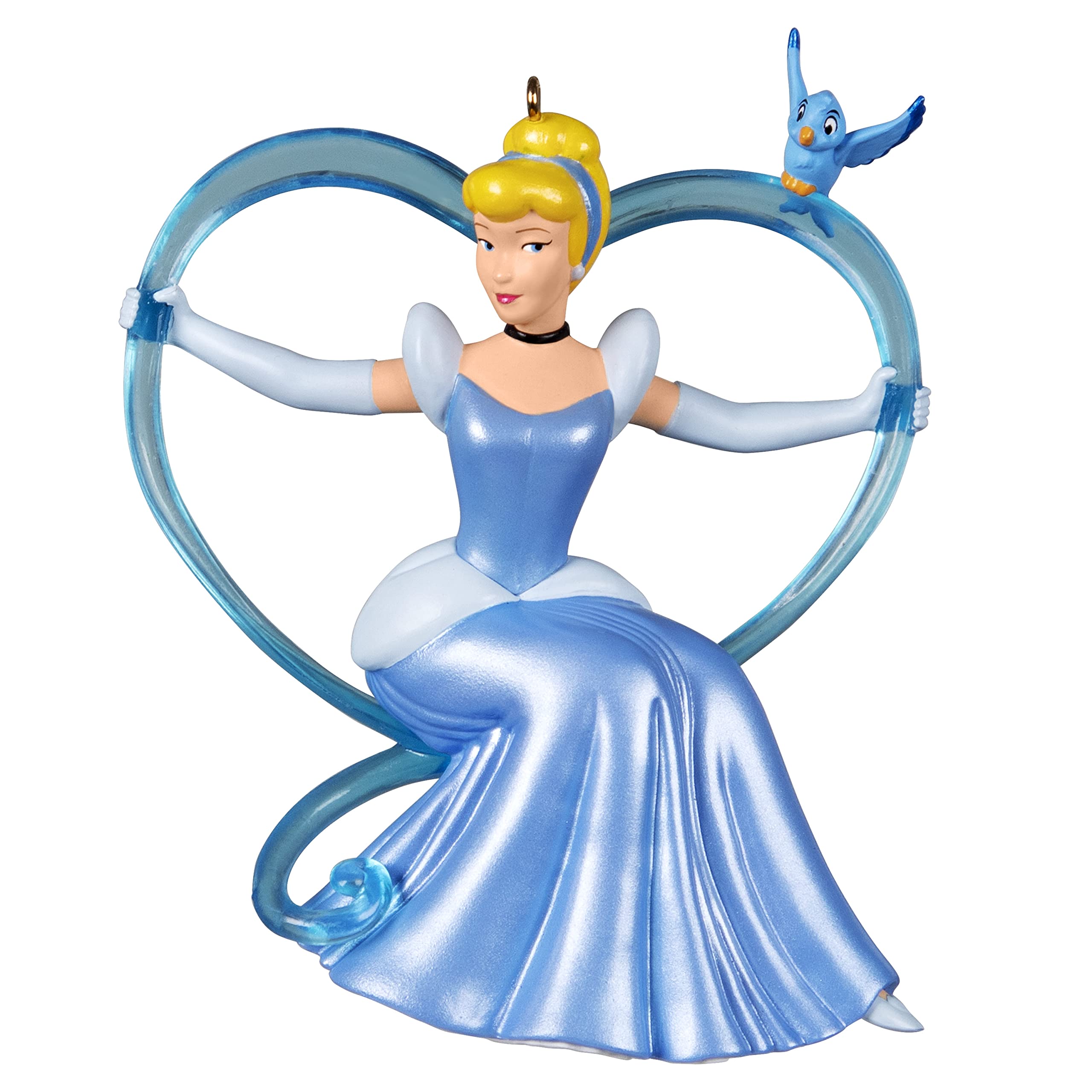 Hallmark Keepsake Christmas Ornament,Plastic 2022, Disney Cinderella The Heart of a Princess