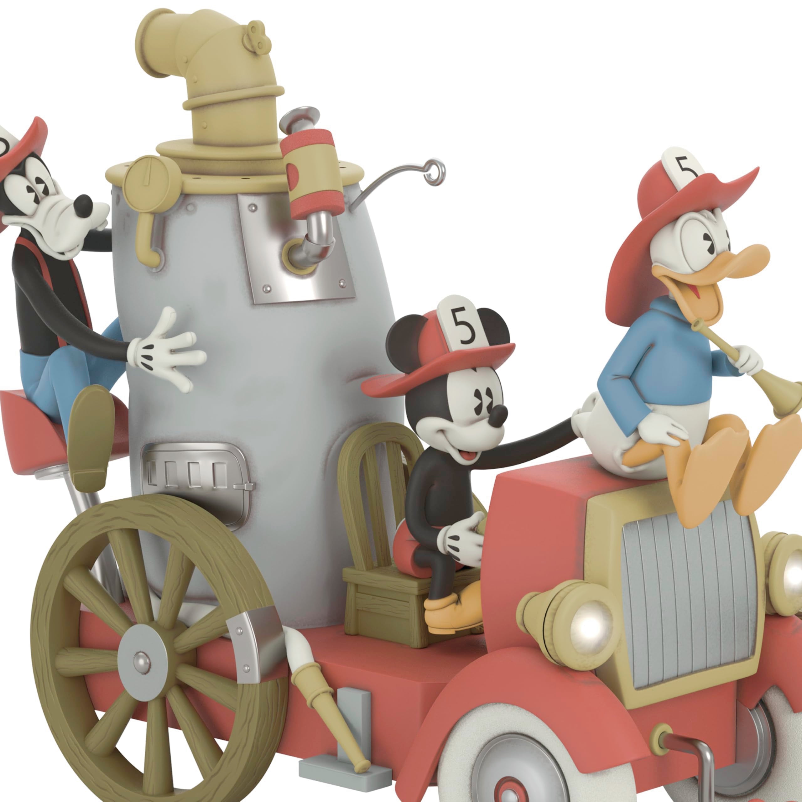 Firefighting Friends, Disney Mickey and Friends, 2025 Hallmark Keepsake Christmas Ornament