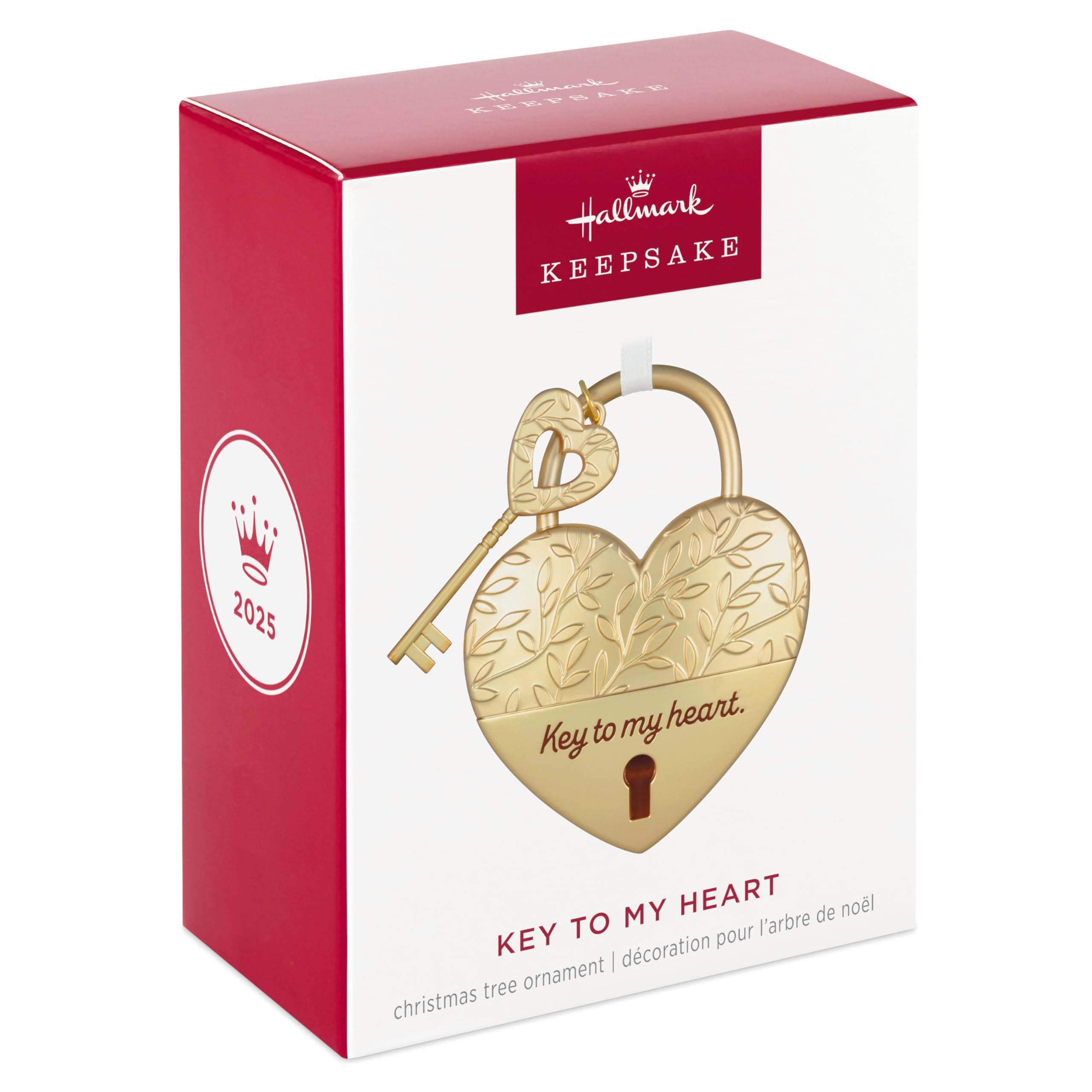 Key to my Heart 2025 Hallmark Keepsake Christmas Ornament