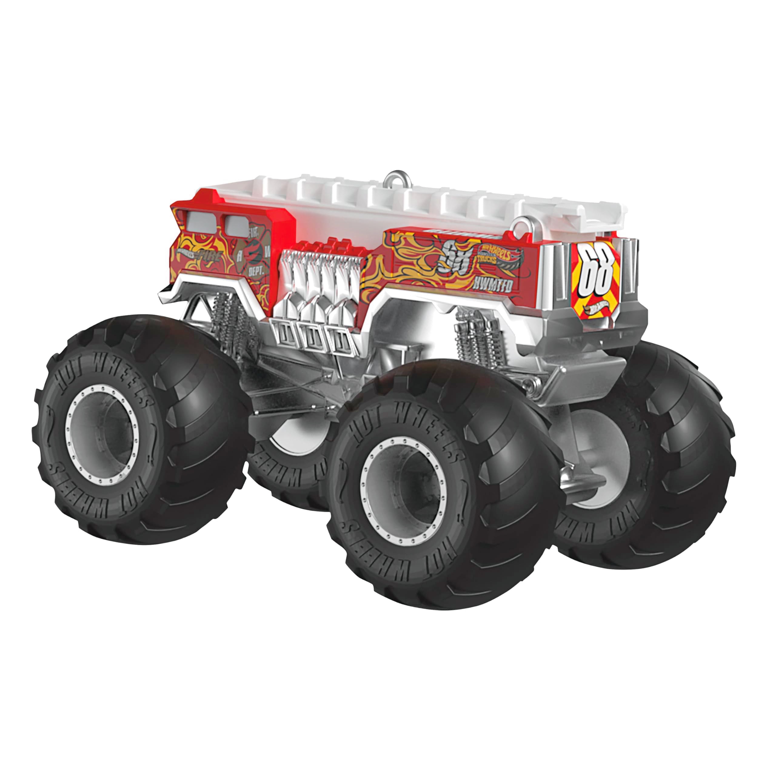 HW 5-Alarm Hot Wheels Monster Trucks 2025 Hallmark Keepsake Christmas Ornament