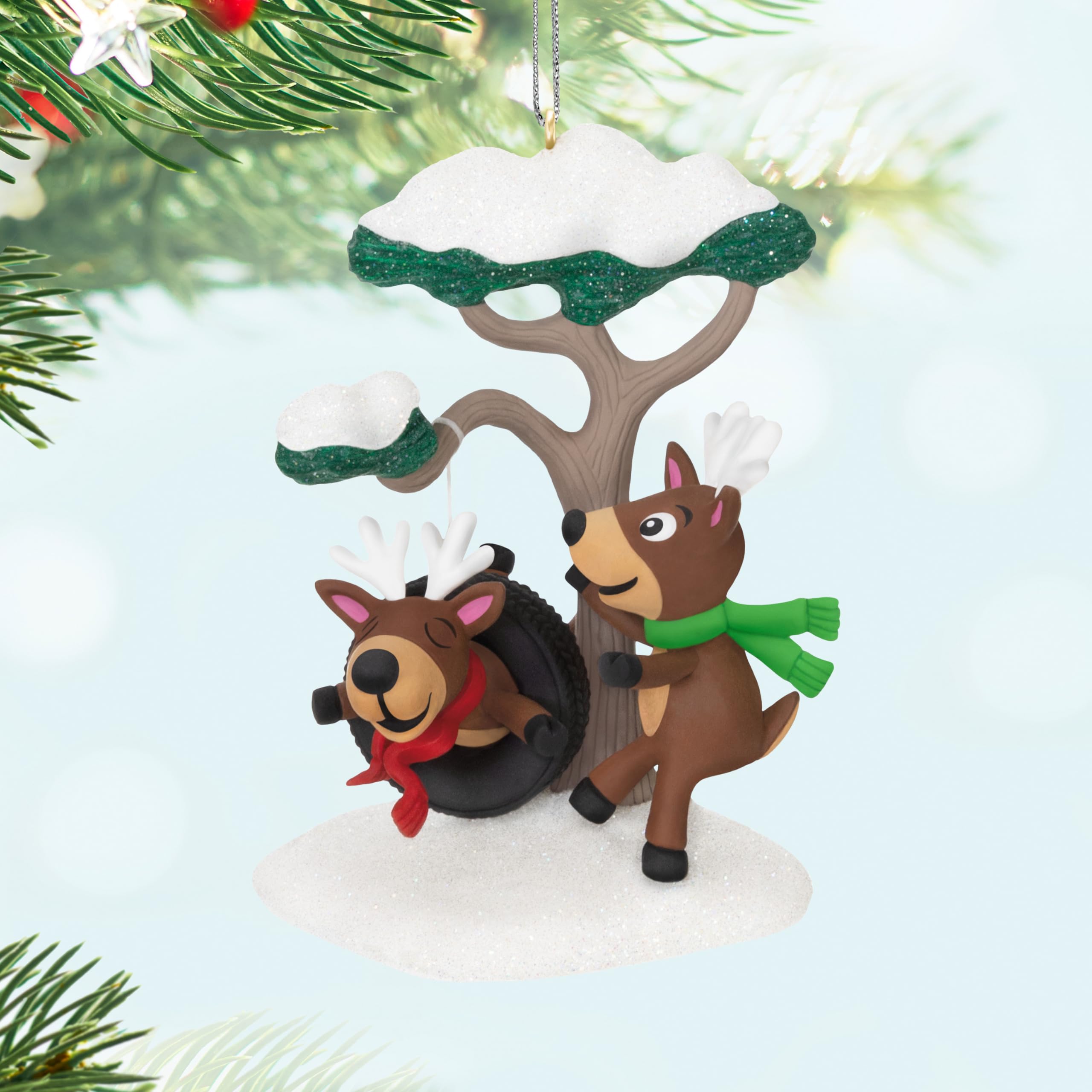 Hallmark Keepsake Christmas Ornament 2024, Reindeer Antics, Funny Gifts